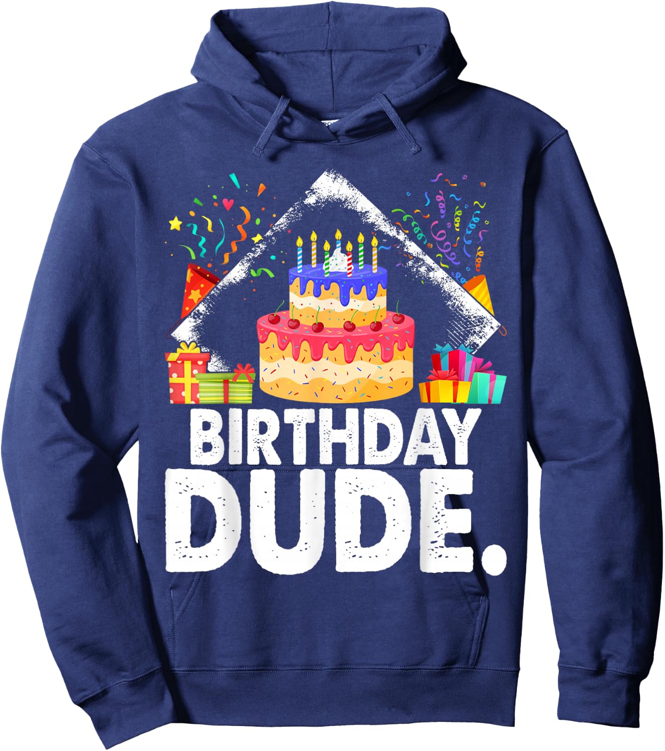 Perfect Dude Merchandise Boys Birthday Dude Graphic Novelty Hoodie - Hoodie | Navy