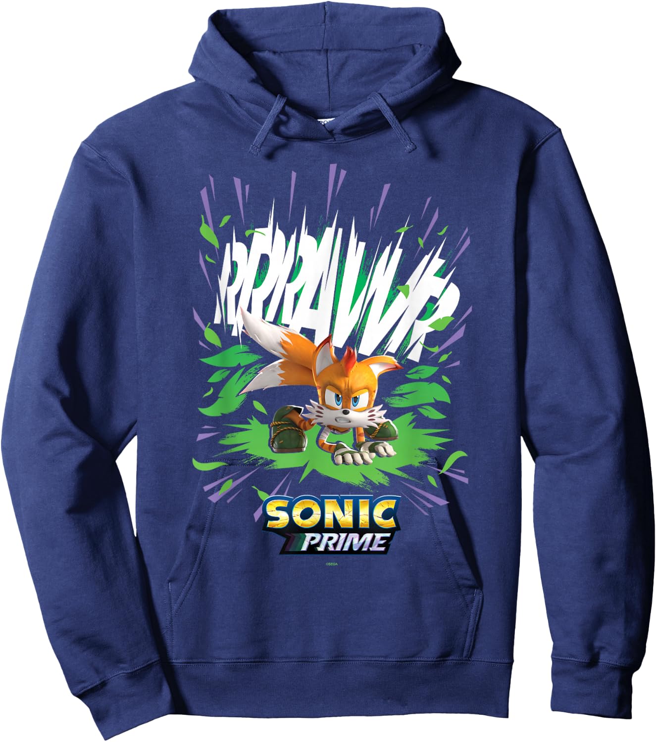 Sonic the Hedgehog, Sonic Prime - RRRAWR Hoodie - Hoodie | Navy