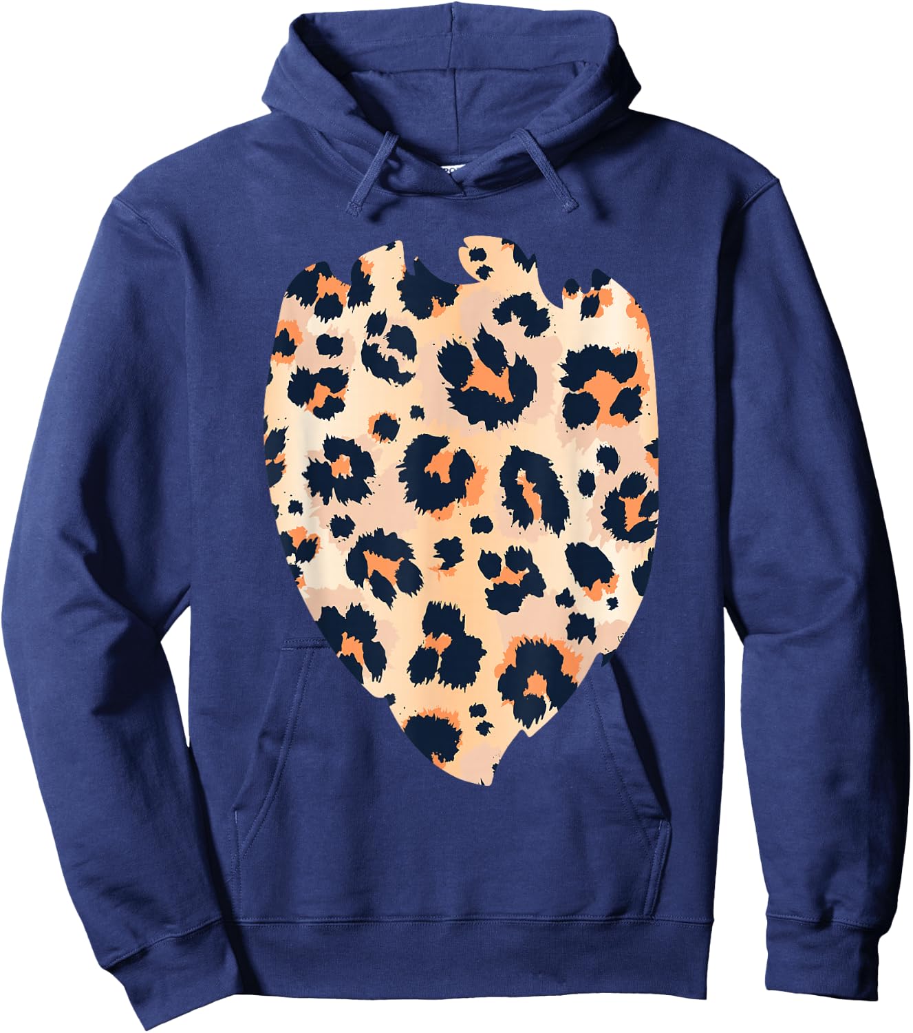 Children's DIY Costume Cheetah Belly Costume Boys Girls Child , brown, 80 Hoodie - Hoodie | Navy