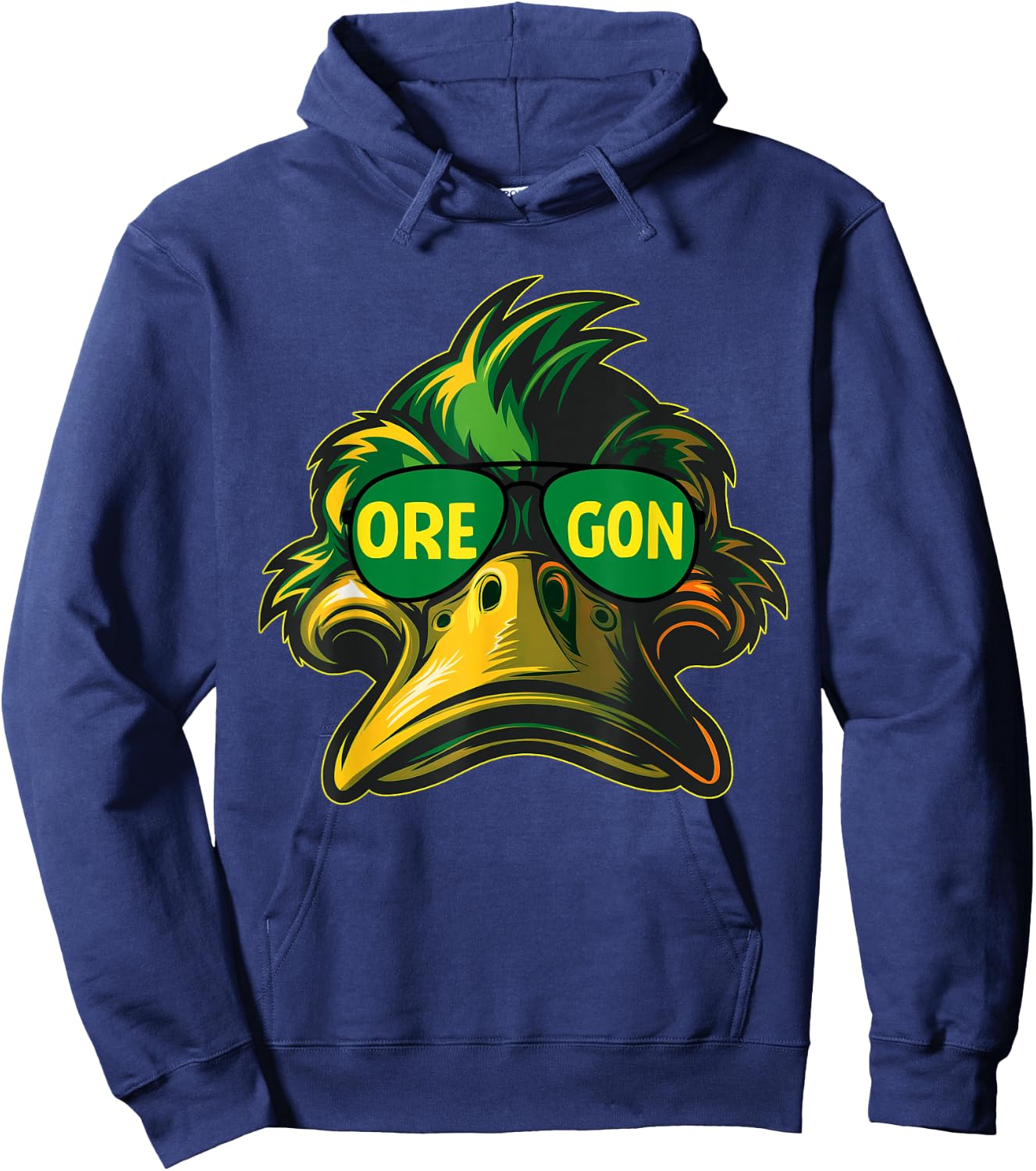 I Love Oregons Personalized Name Awesome Gift Sports Hoodie - Hoodie | Navy