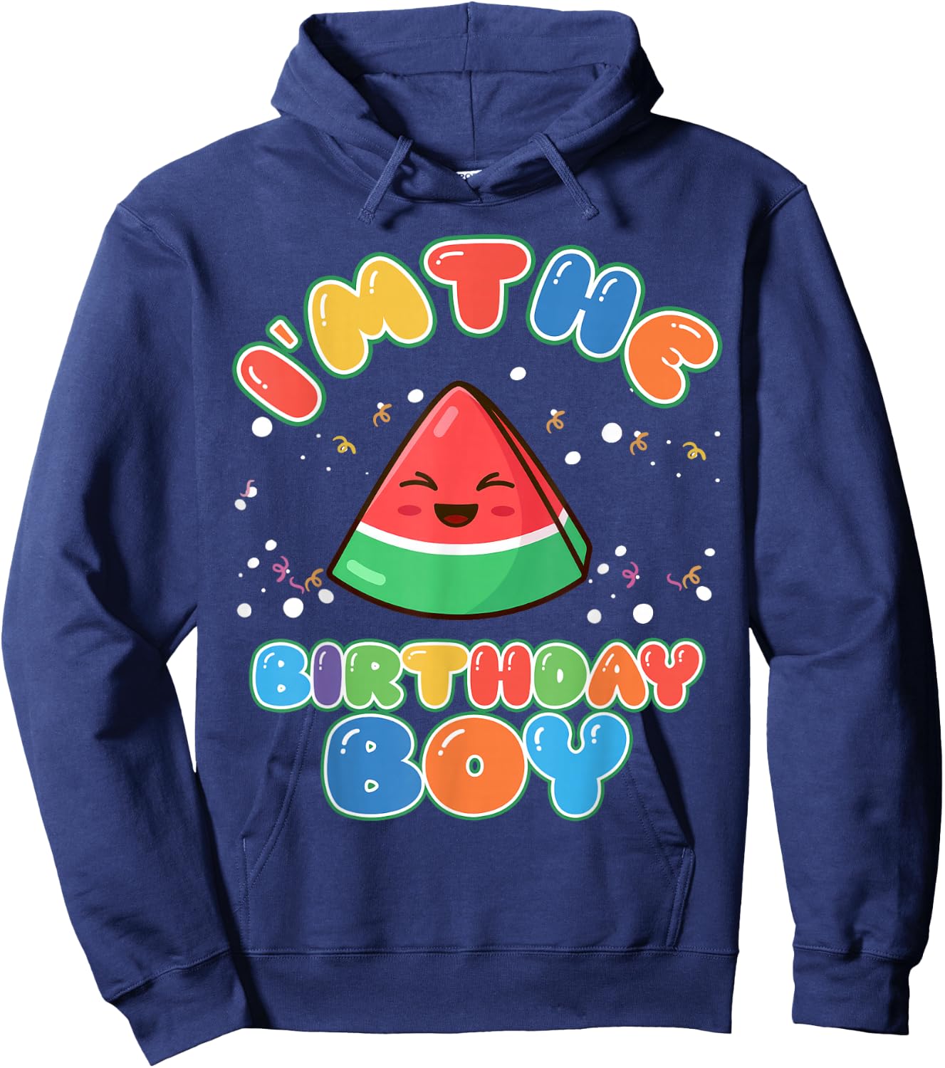 Im The Birthday Boy Funny Melon Family Matching Hoodie - Hoodie | Navy