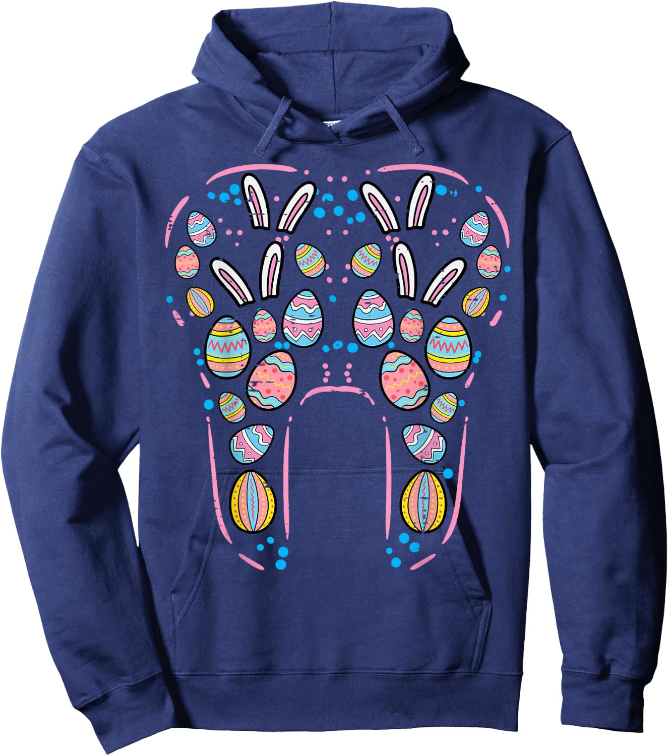 Easter Dentist Tooth Cute Teeth Dental Assistant Women Men Hoodie - Hoodie | Navy
