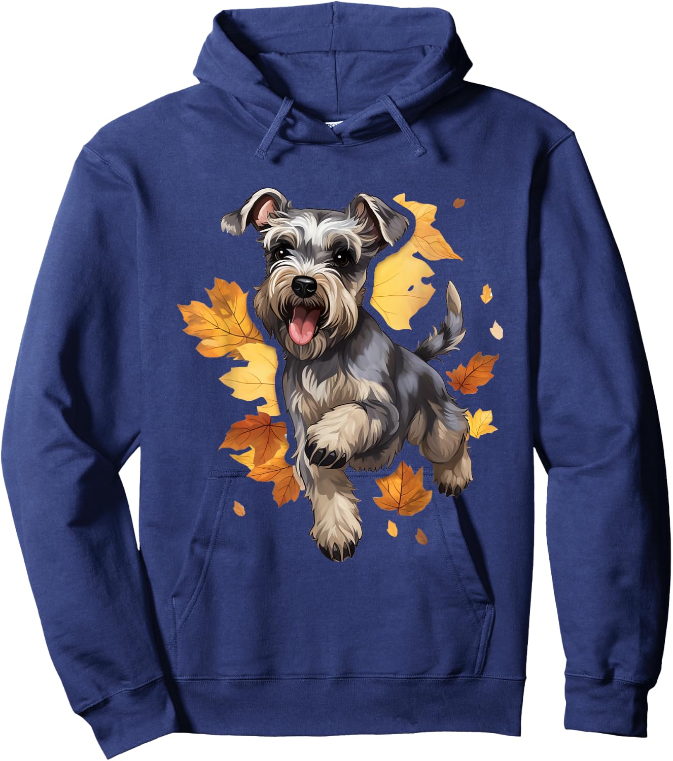 Schnauzer Case Hoodie - Hoodie | Navy