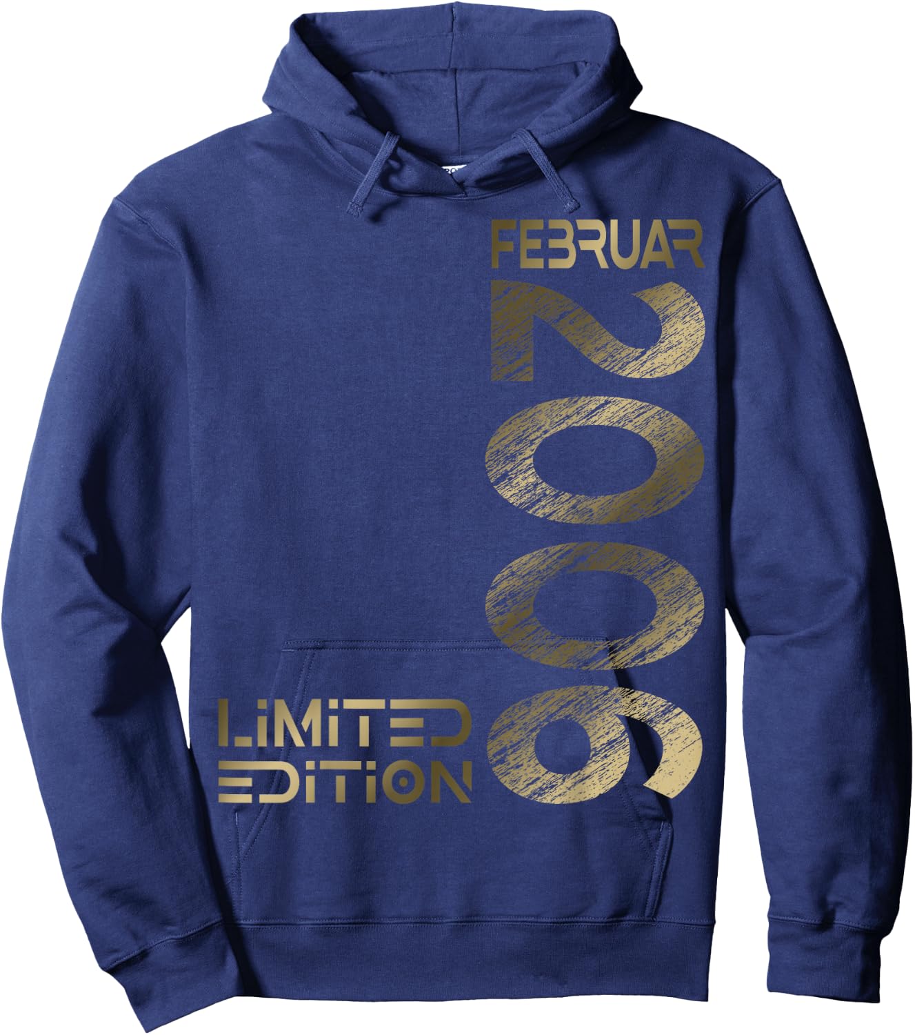 February 2006 Man Woman 18th Birthday Limited Edition , black Hoodie - Hoodie | Navy