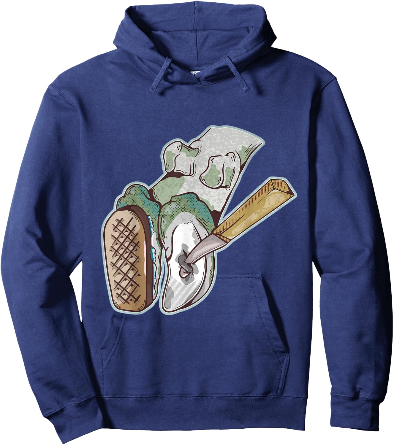 Cow hoof trimming Hoodie - Hoodie | Navy