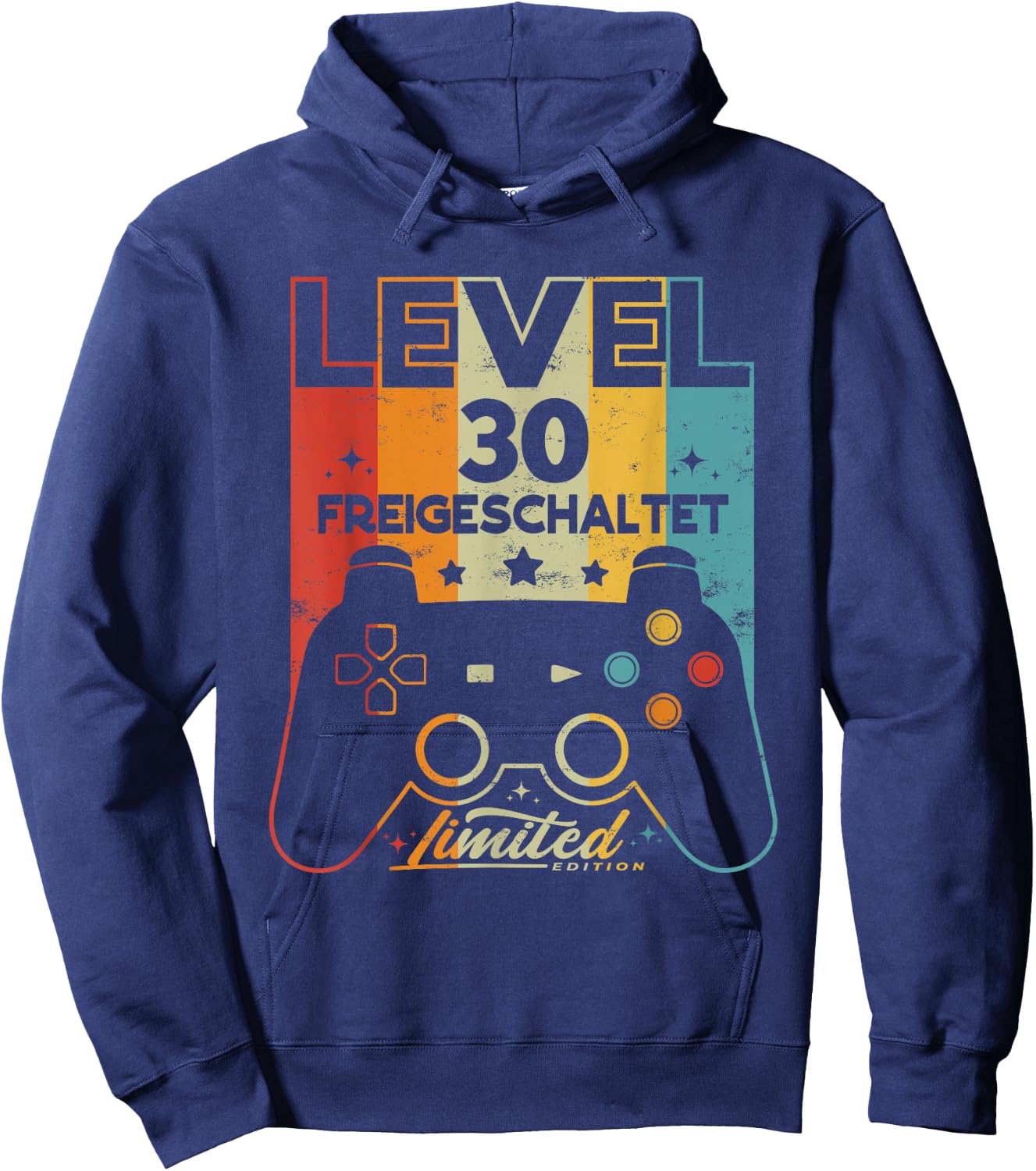 1992 Geboren 30th Birthday Gamer Men's Women's Vintage 1992 , black, s Hoodie - Hoodie | Navy