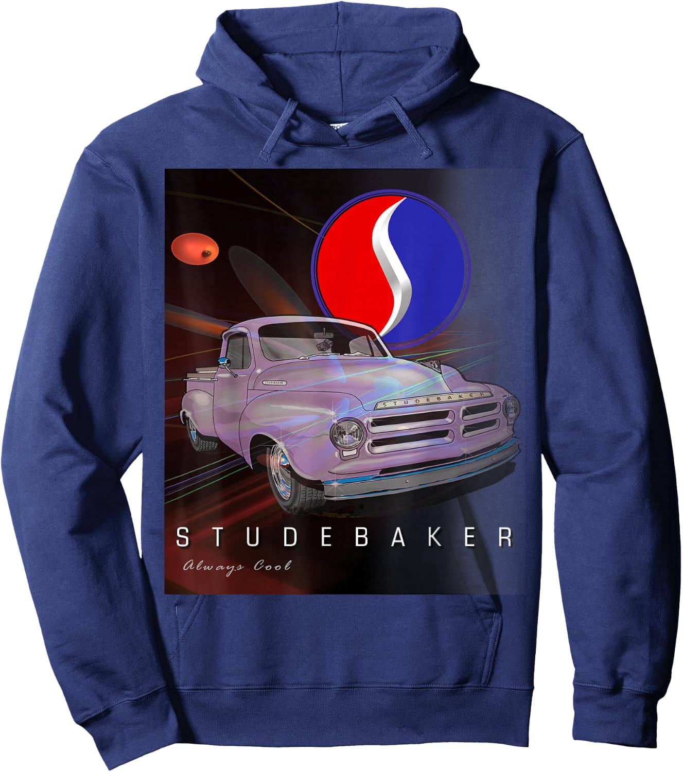 Classic Studebaker pick up truck , it's still cool Hoodie - Hoodie | Navy