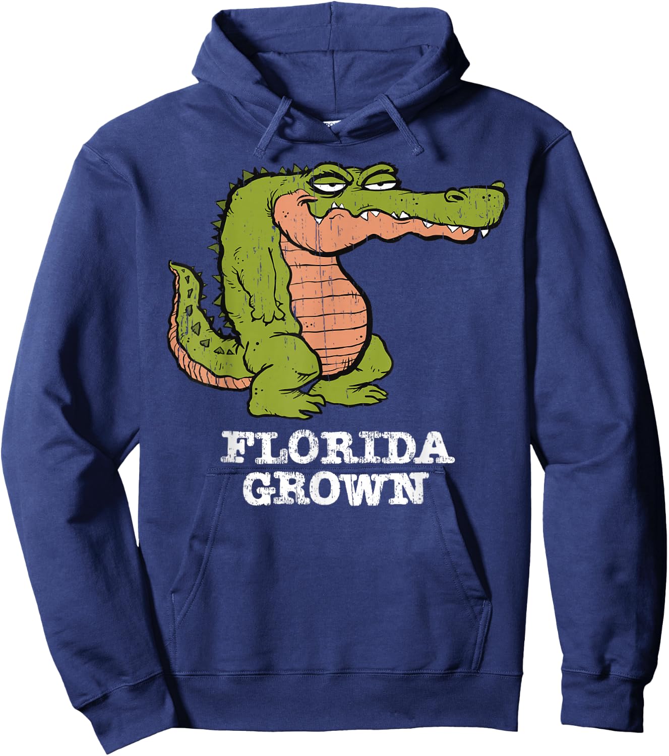 Florida Flo Grown Shirt Miami Orlando Tampa Destin Flag Hoodie - Hoodie | Navy