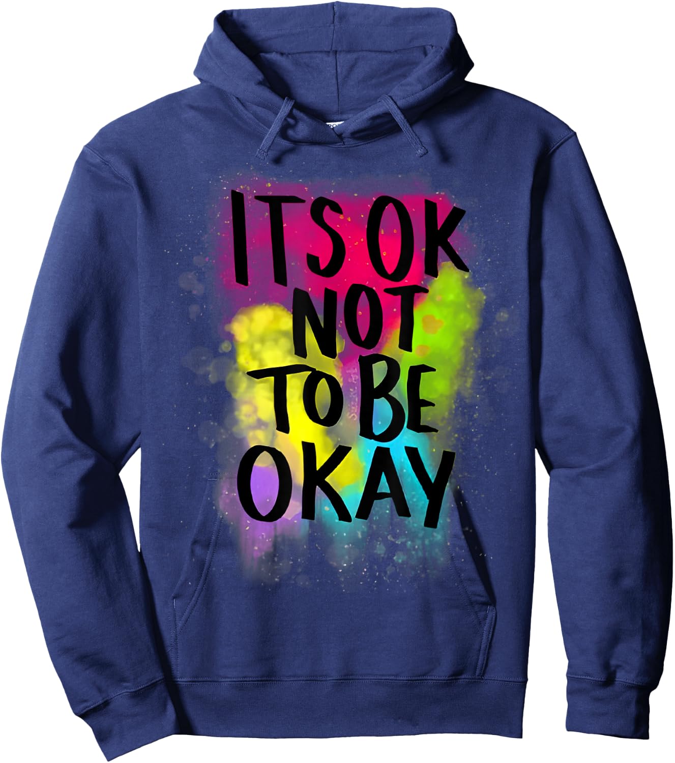 It's Ok Not to Be Ok Hoodie - Hoodie | Navy