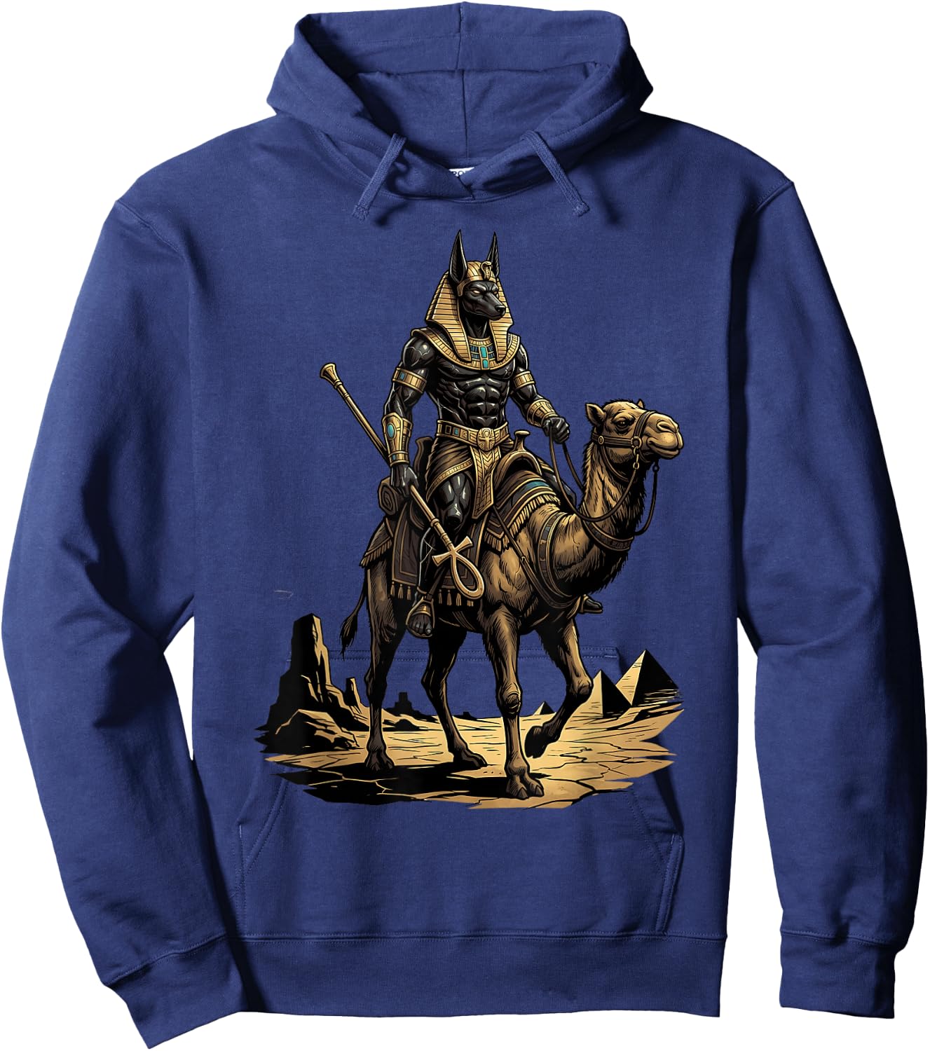 Anubis God Egyptian Diety Egyptian Mythology Ancient Egypt Hoodie - Hoodie | Navy