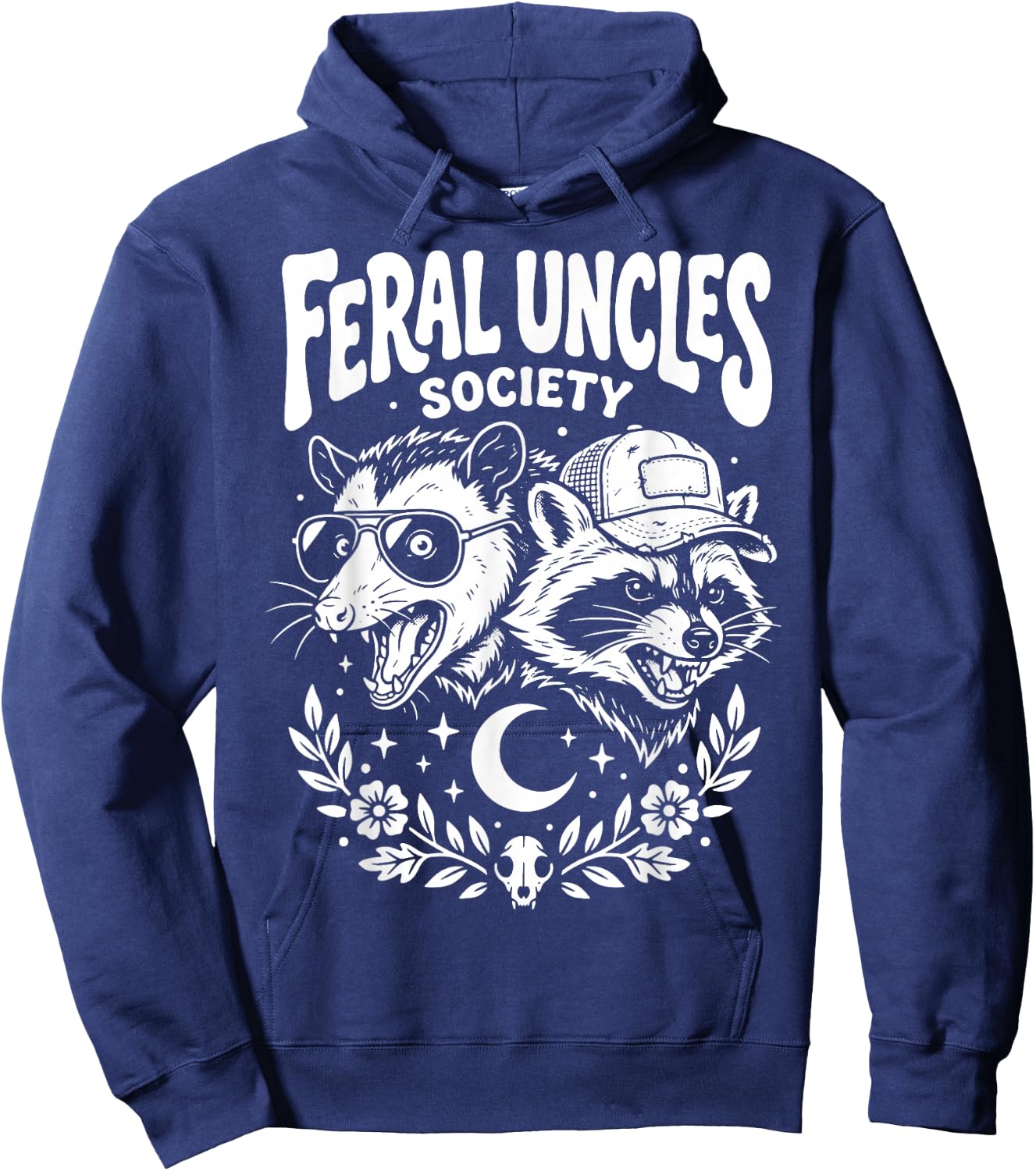 Feral Uncles Society Hoodie - Hoodie | Navy