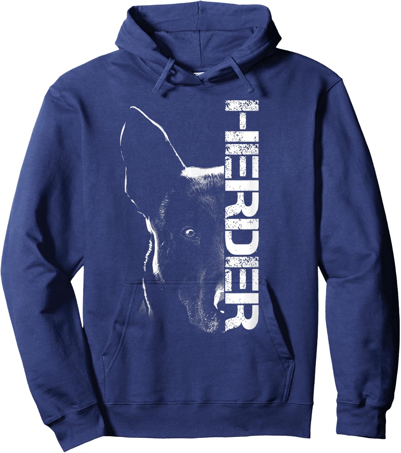 Herder Holländischer Schäferhund Hollandse Herdershond Hoodie - Hoodie | Navy