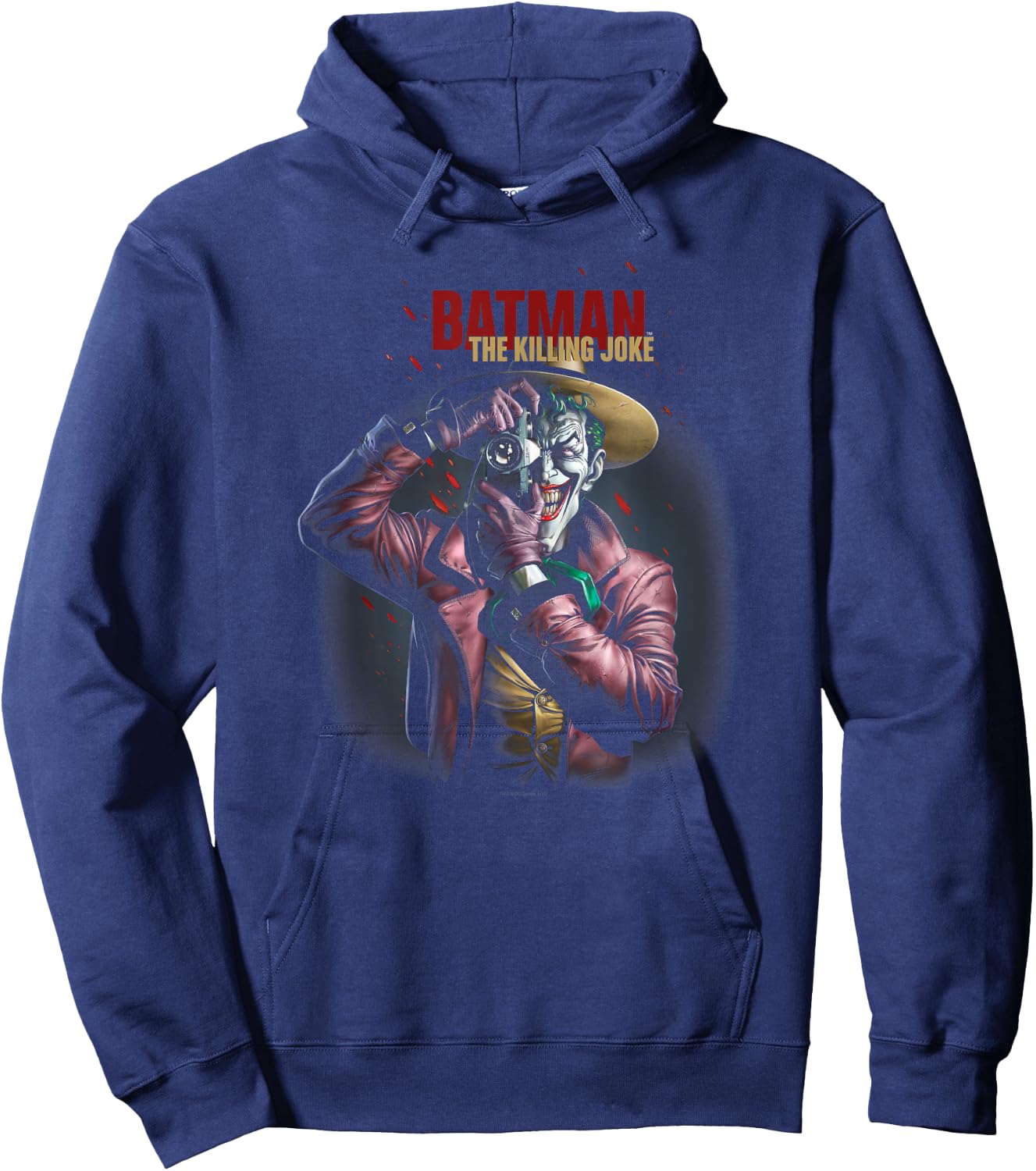 Batman Joker The Killing Joke Camera Hoodie - Hoodie | Navy