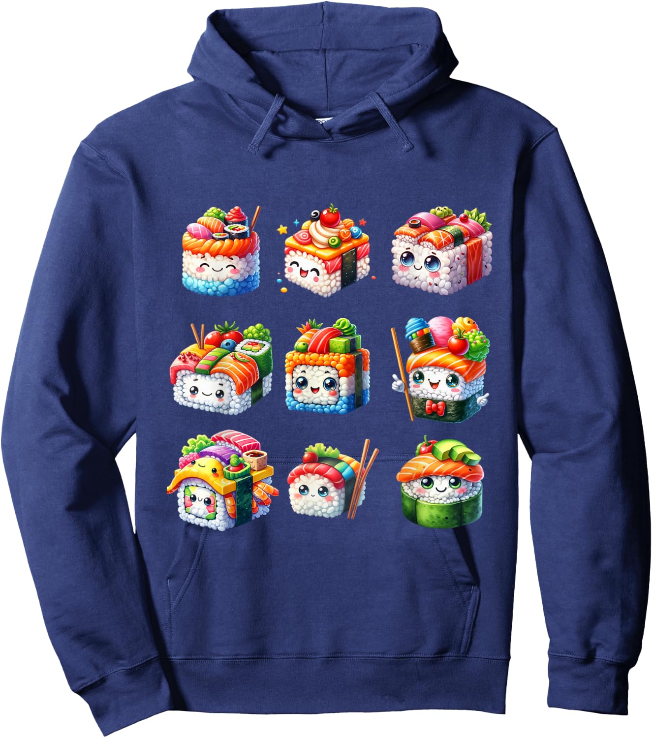 Set Japanese Food Lover Hoodie - Hoodie | Navy
