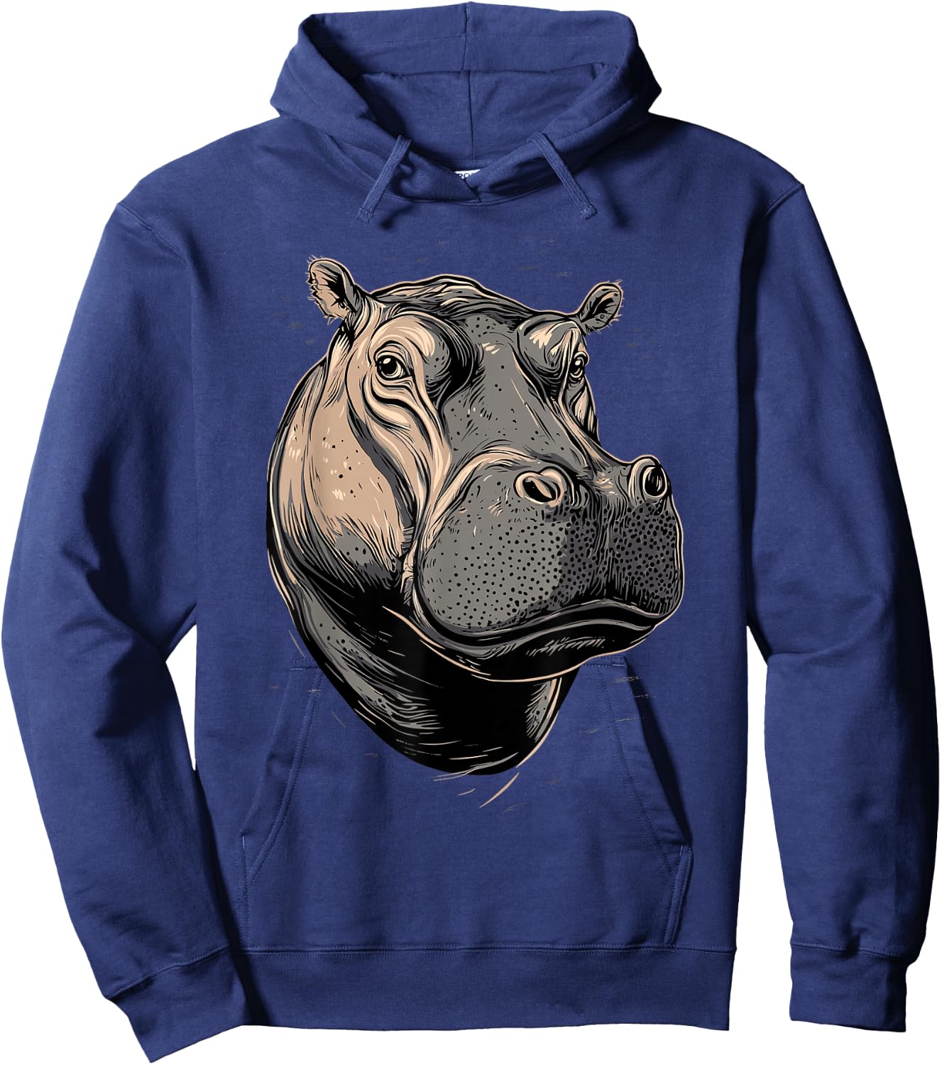 Hippo Hippo Hippopotamus Sweet Hippos Hoodie - Hoodie | Navy