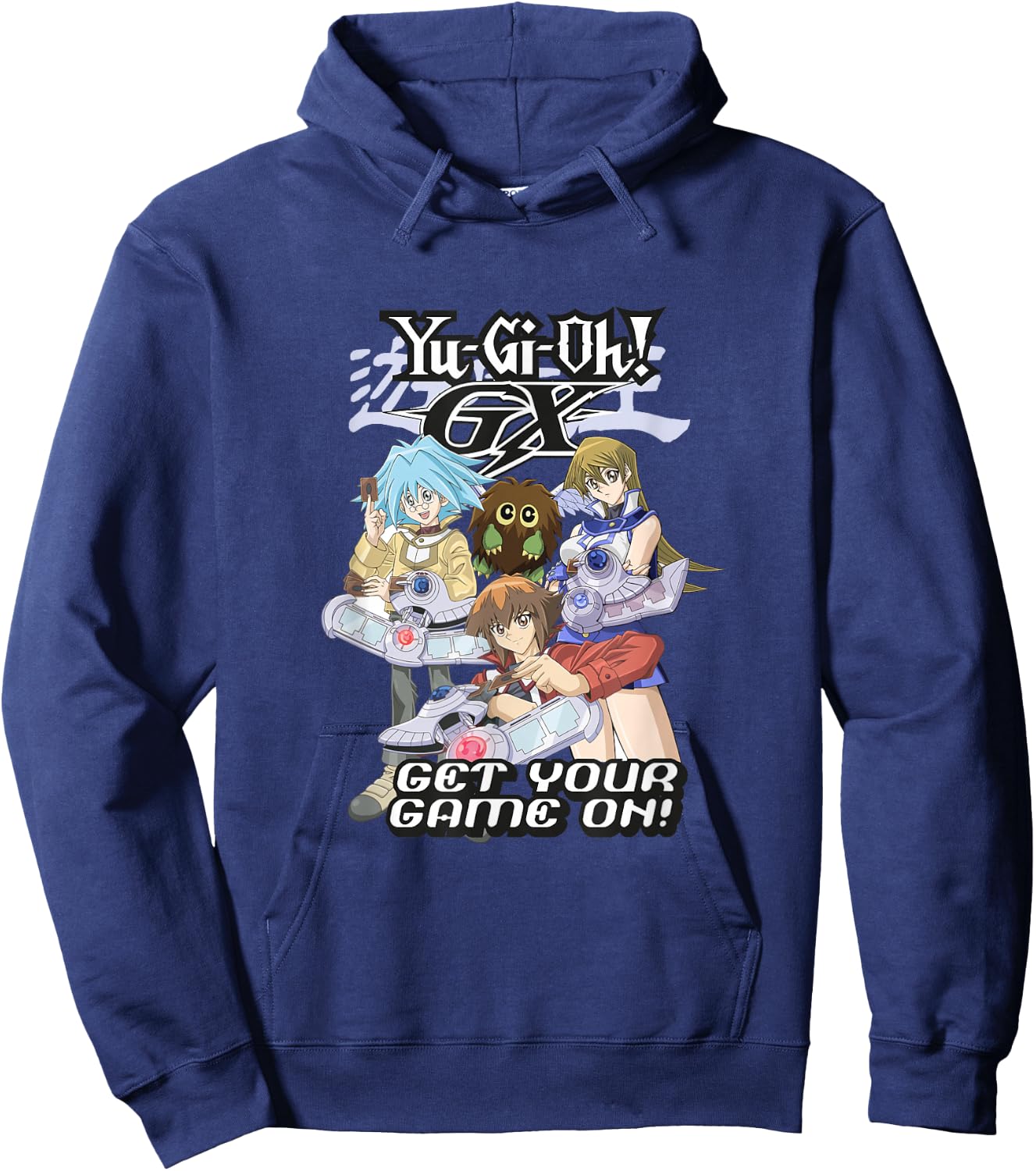 Yu-Gi-Oh! Game On Quote PAPL2535 Game Graphic Clothing Hoodie - Hoodie | Navy