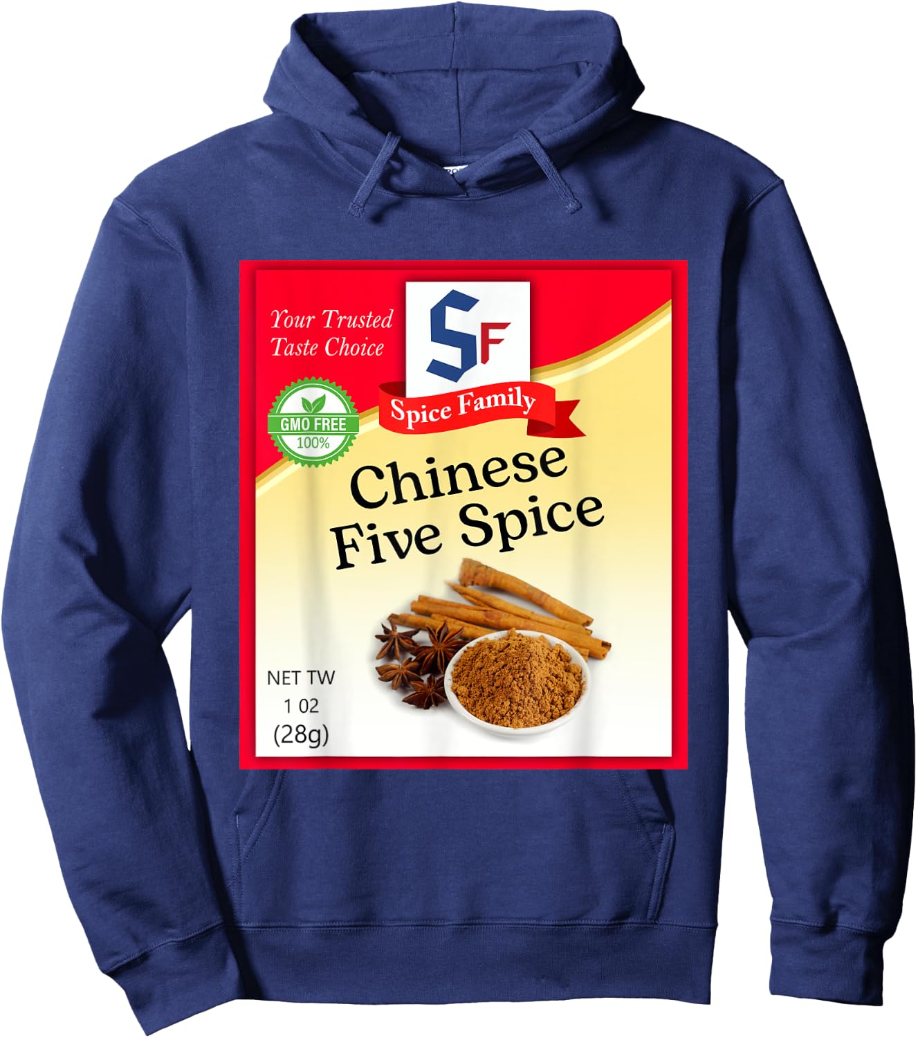 Chinese Five Spice Condiment Holiday Spice Group Costumes Hoodie - Hoodie | Navy