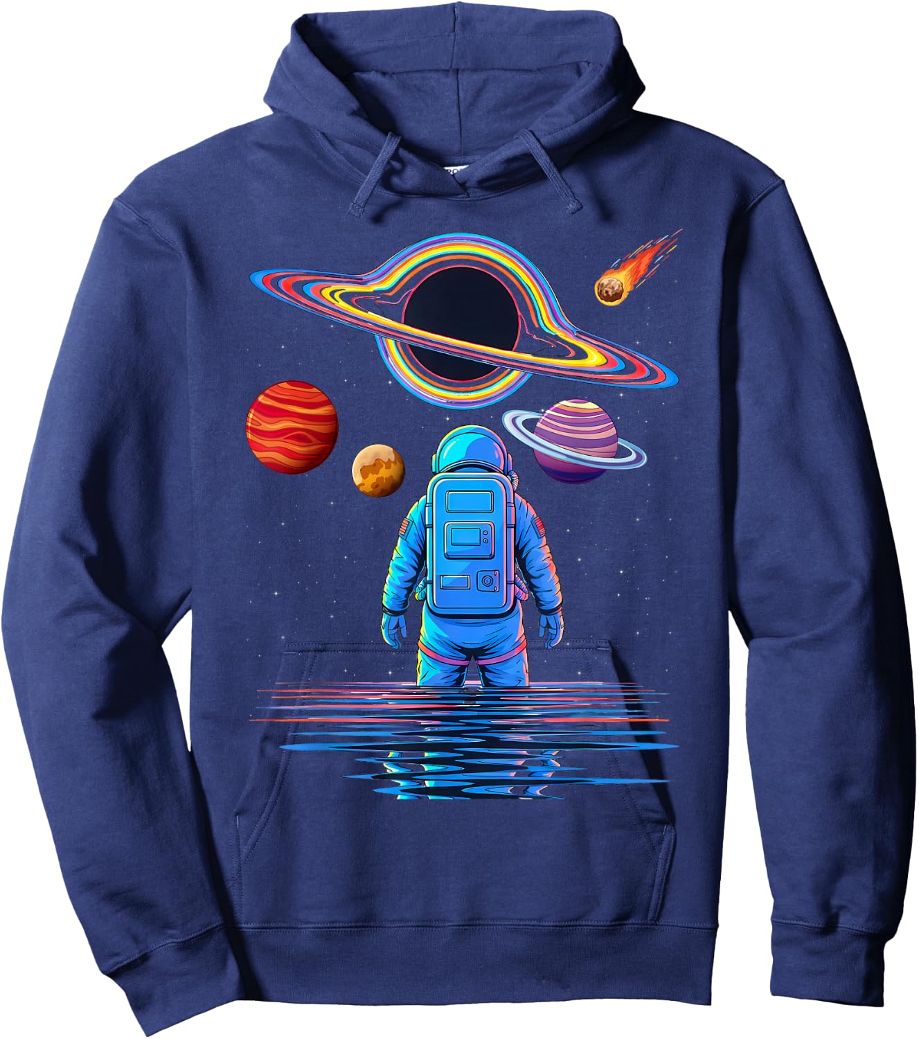 Black Hole Physics Universe Astrophysicist Astrophysics Kids Hoodie - Hoodie | Navy