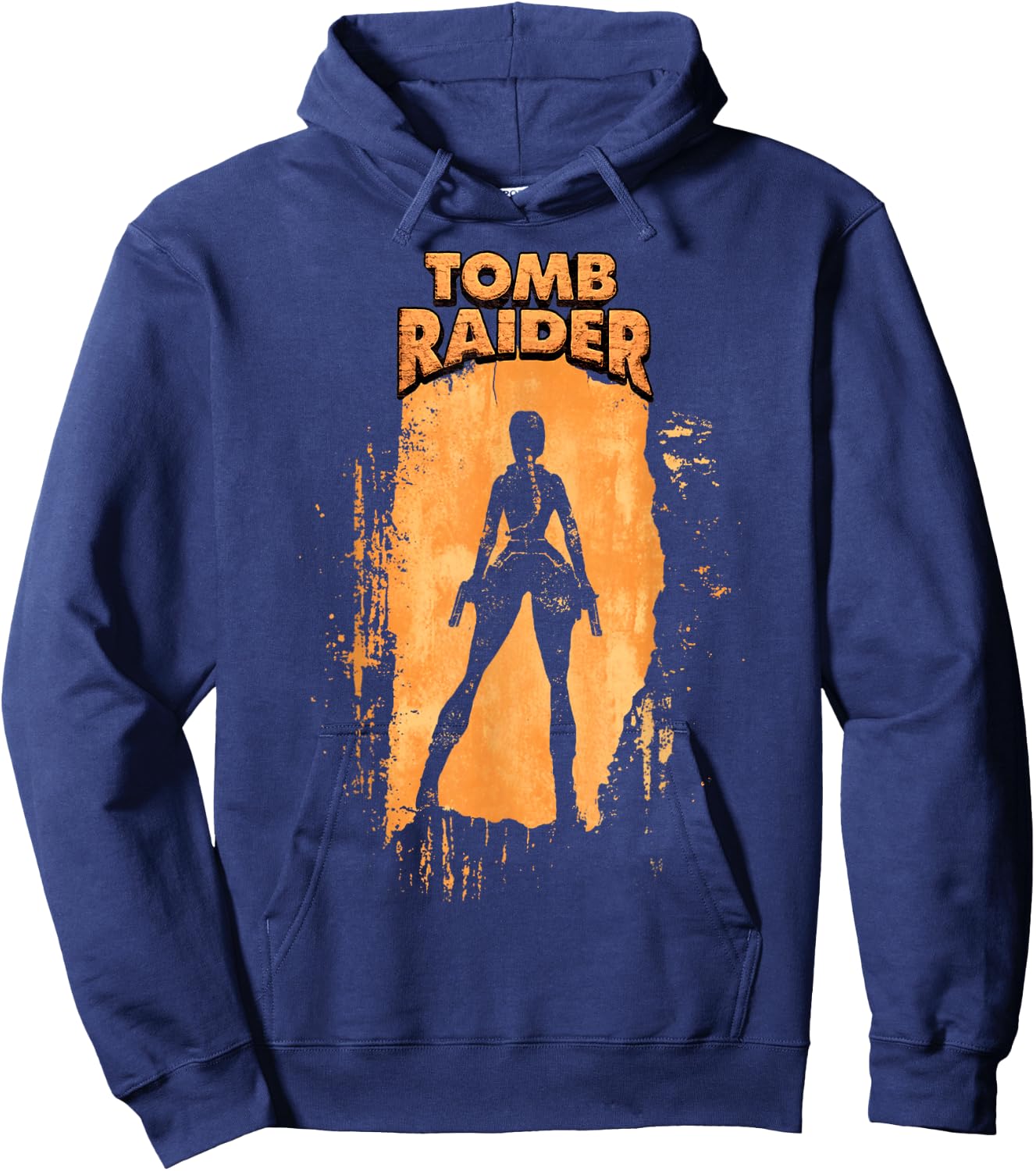 Offizielles Tomb Raider Lara Croft Adventure Begins Vintage Hoodie - Hoodie | Navy
