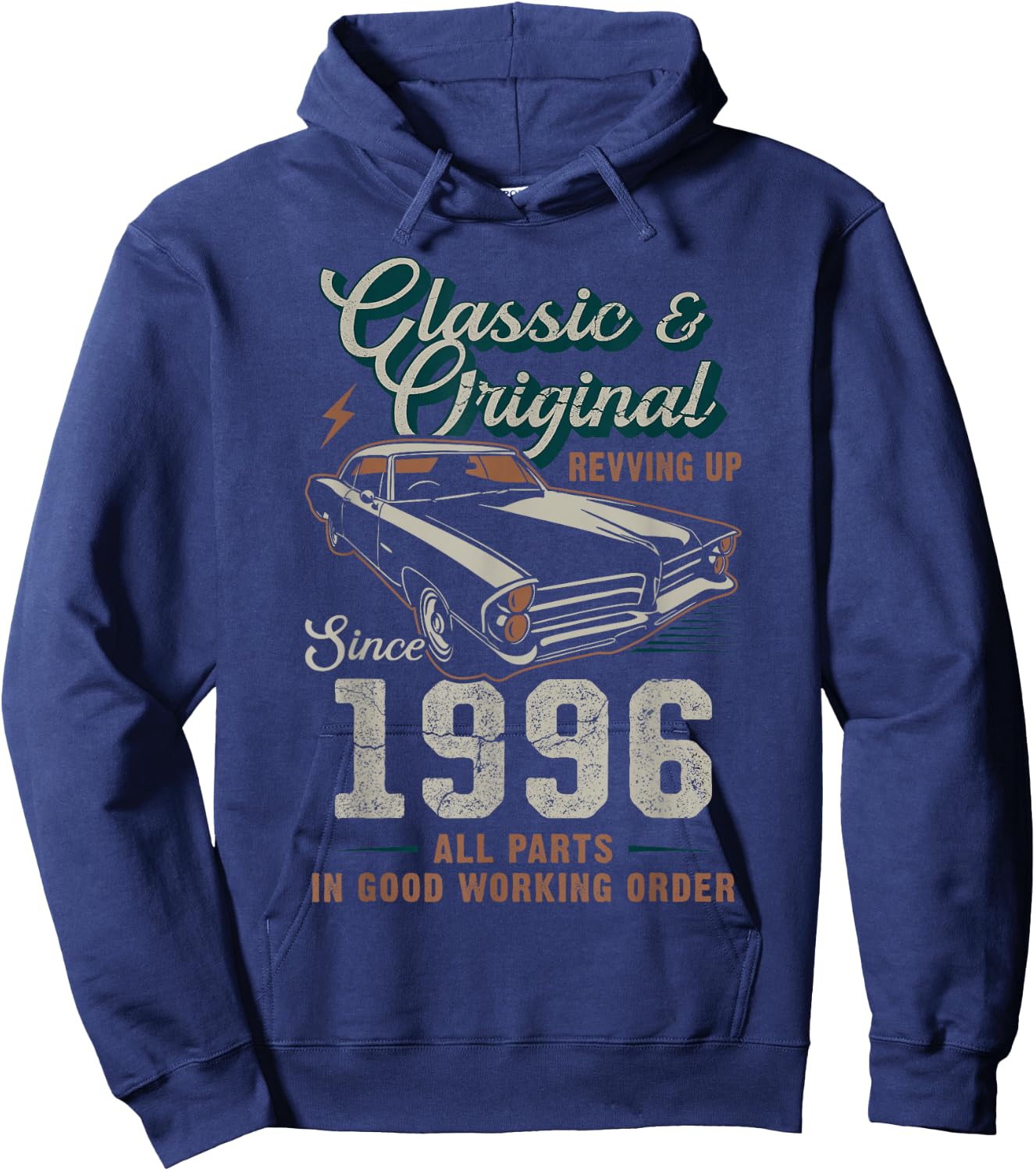 Née en 1996 Voiture ancienne 30e anniversaire Hoodie - Hoodie | Navy