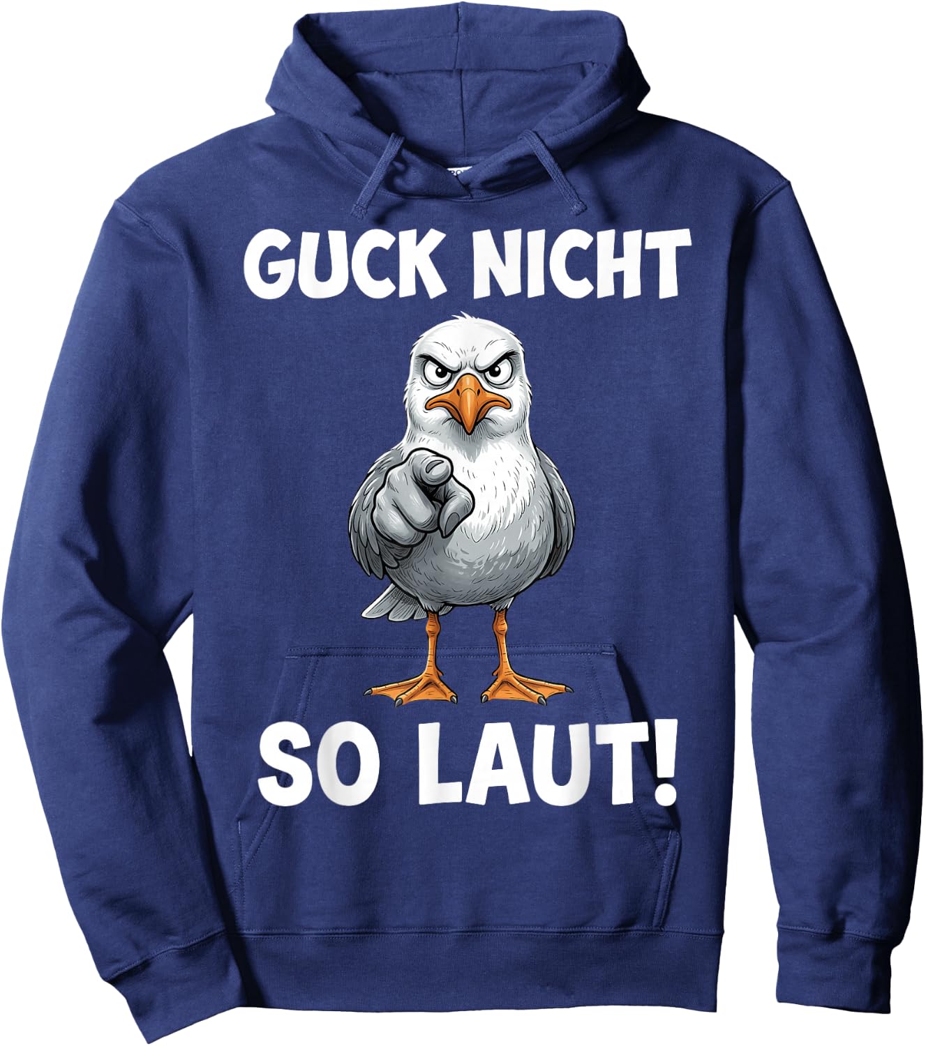 Guck Nicht So Laut Möwe Hoodie - Hoodie | Navy