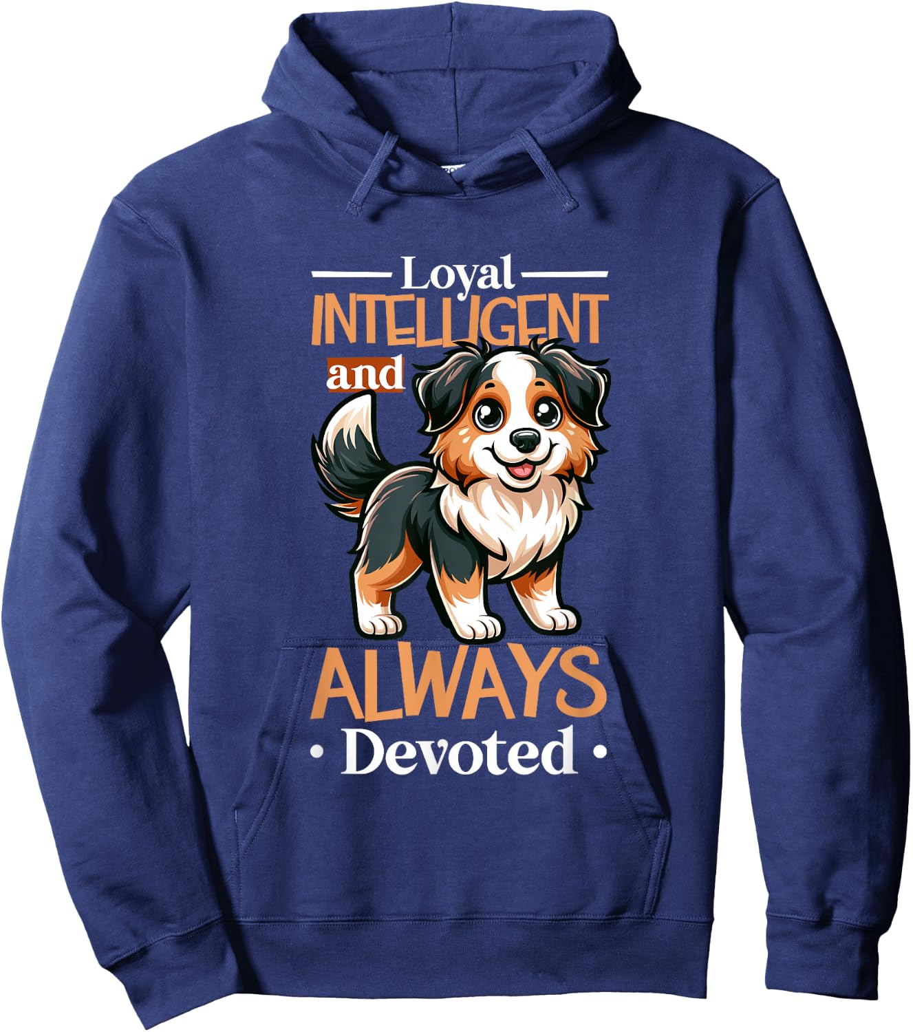 English Shepherd Hoodie - Hoodie | Navy