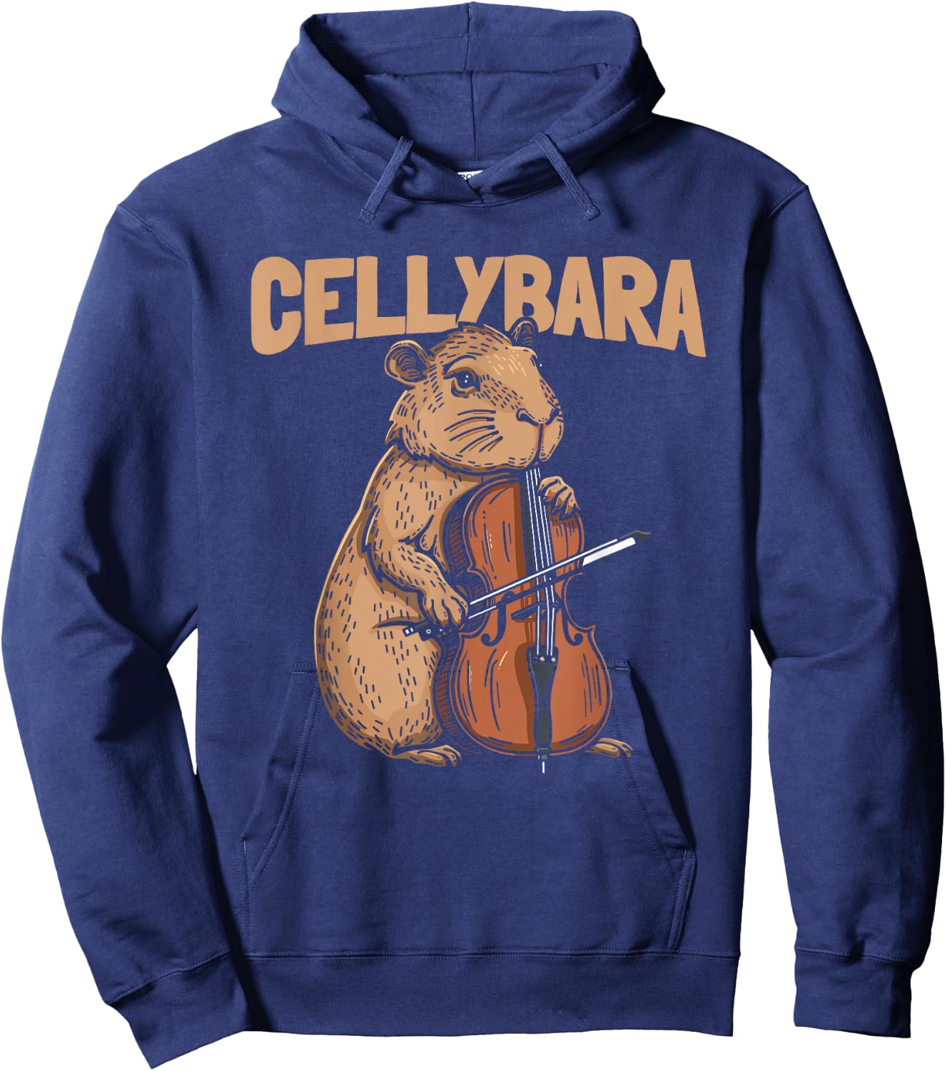 Cellist String Instrument - Violoncello Cello Player Cello Hoodie - Hoodie | Navy