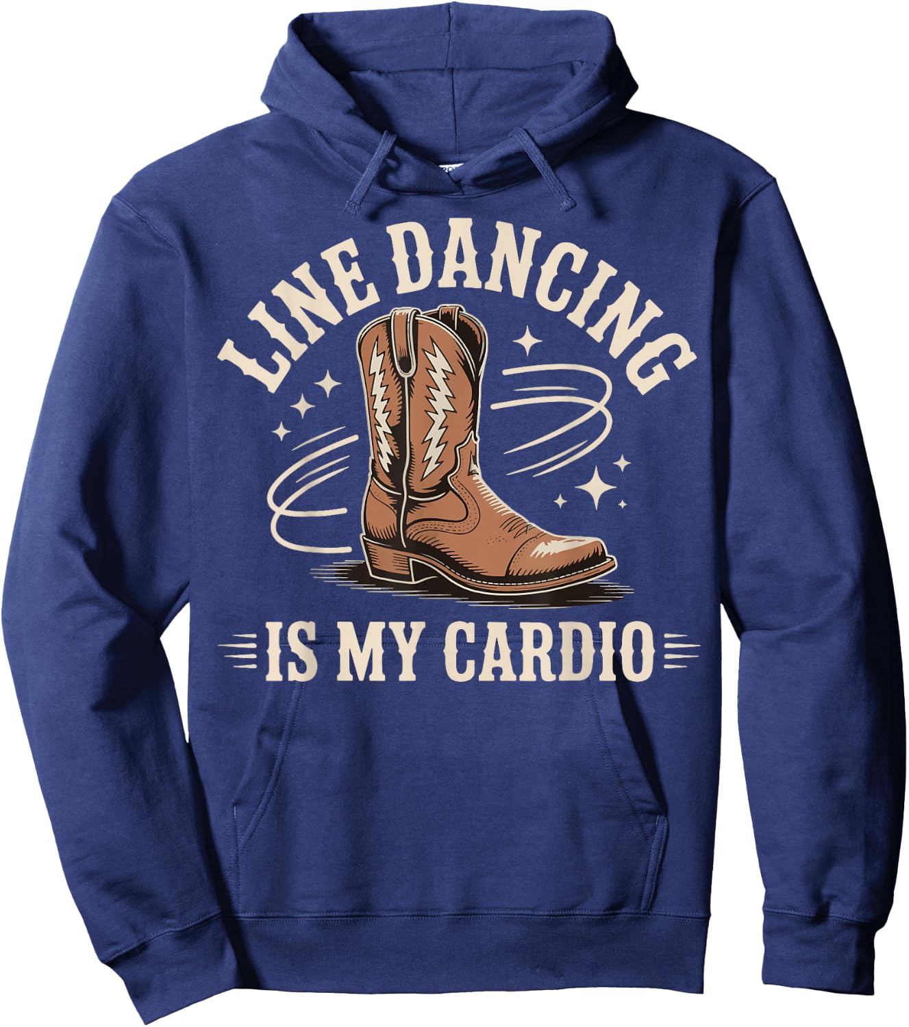 Line Dancing Is My Cardio Hoodie - Hoodie | Navy