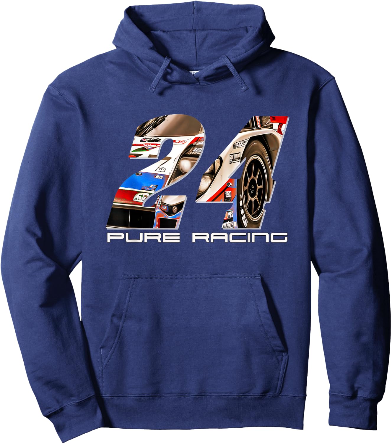 24h Endurance Racing, we Celebrate Motorsport Great Fan Hoodie - Hoodie | Navy