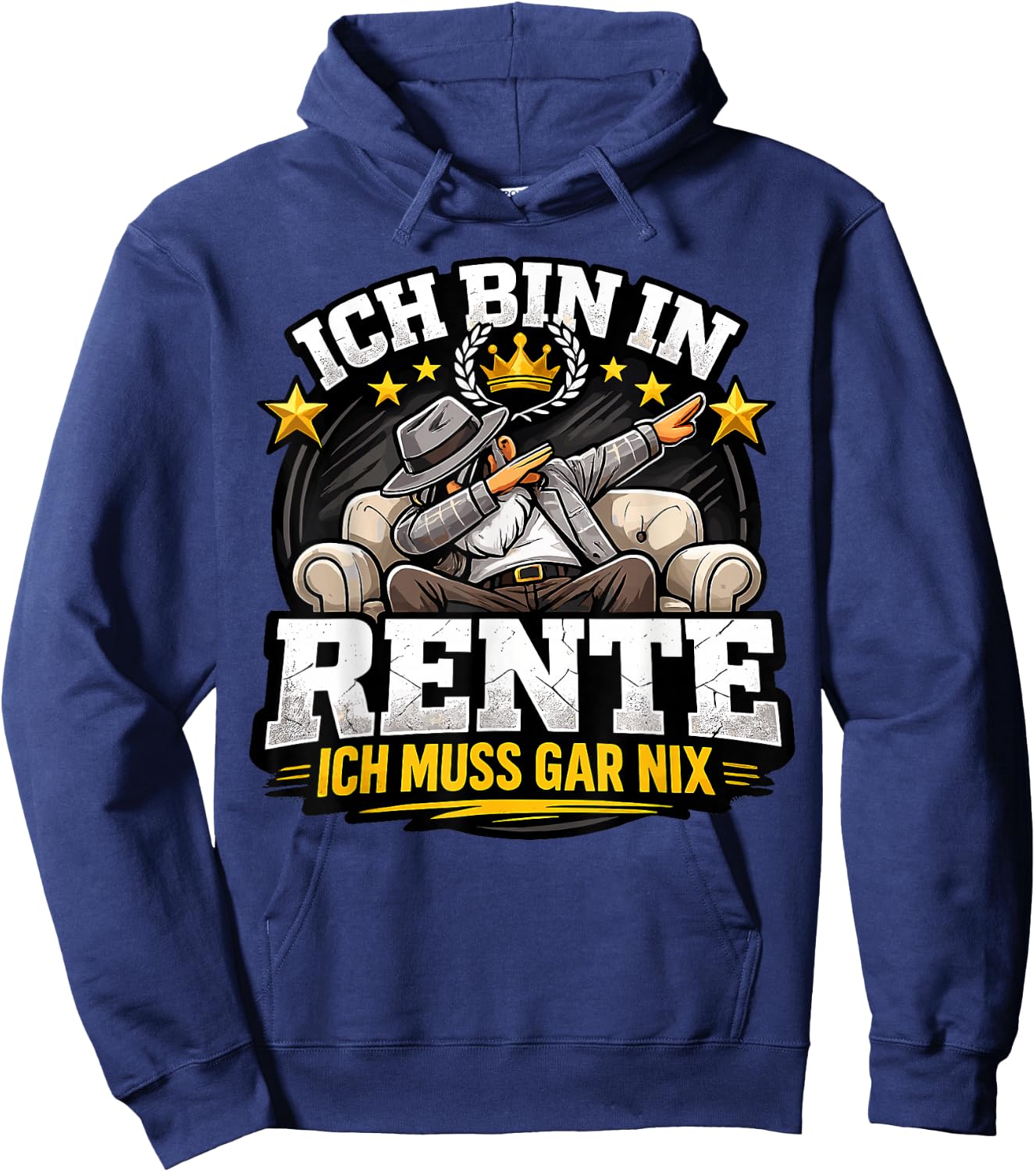 Rente 2026 Ruhestand Pension Pensionär Lustiges Rentner Hoodie - Hoodie | Navy