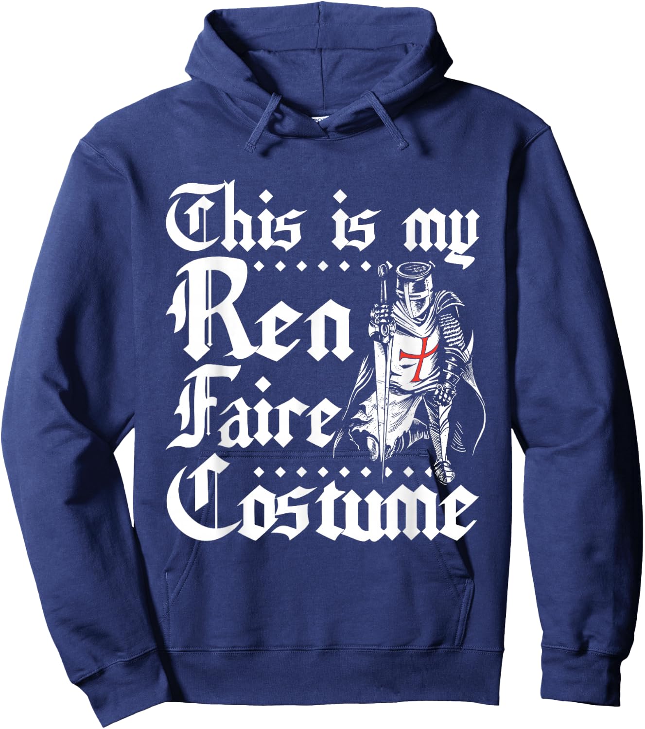 This is my ren faire costume Hoodie - Hoodie | Navy