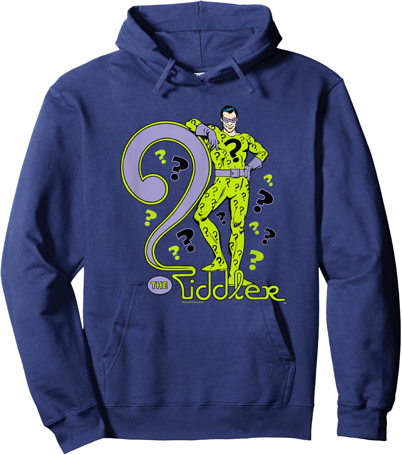 Batman The Riddler Hoodie - Hoodie | Navy