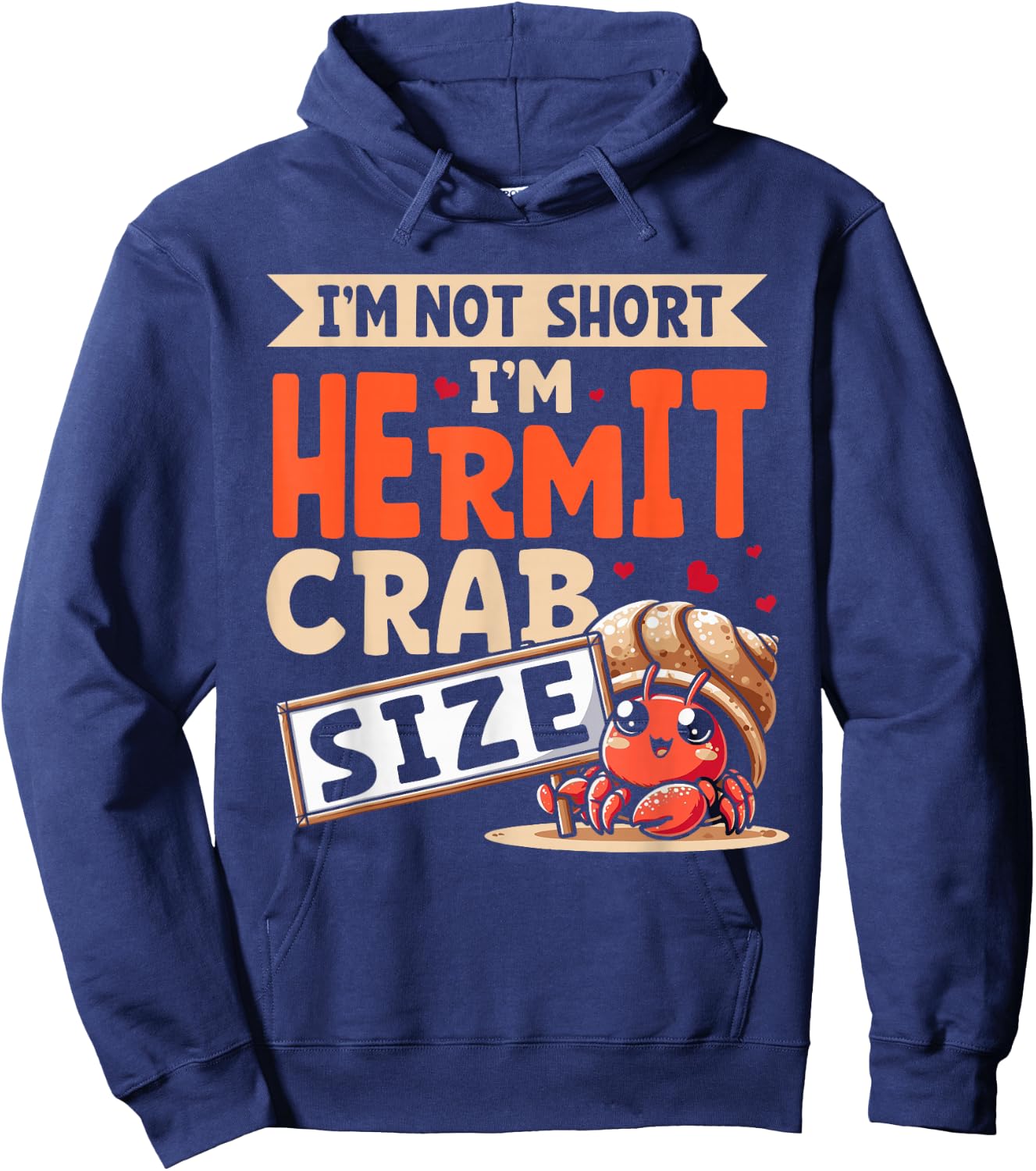 Hermit Crab Hoodie - Hoodie | Navy