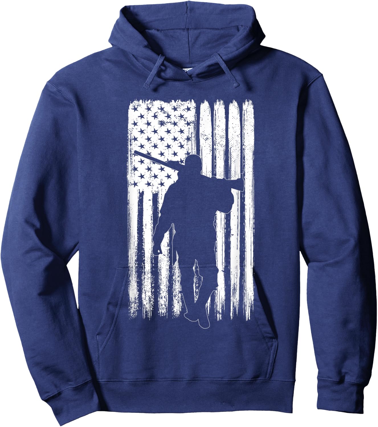 Funny Retired Hunter Saying - American Deer Hunting Hoodie - Hoodie | Navy