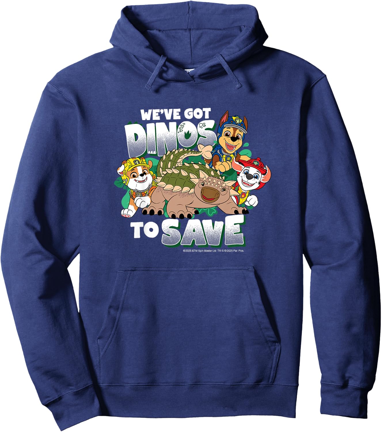 Paw Patrol: The Dino Movie - We've Got Dinos to Save Hoodie - Hoodie | Navy