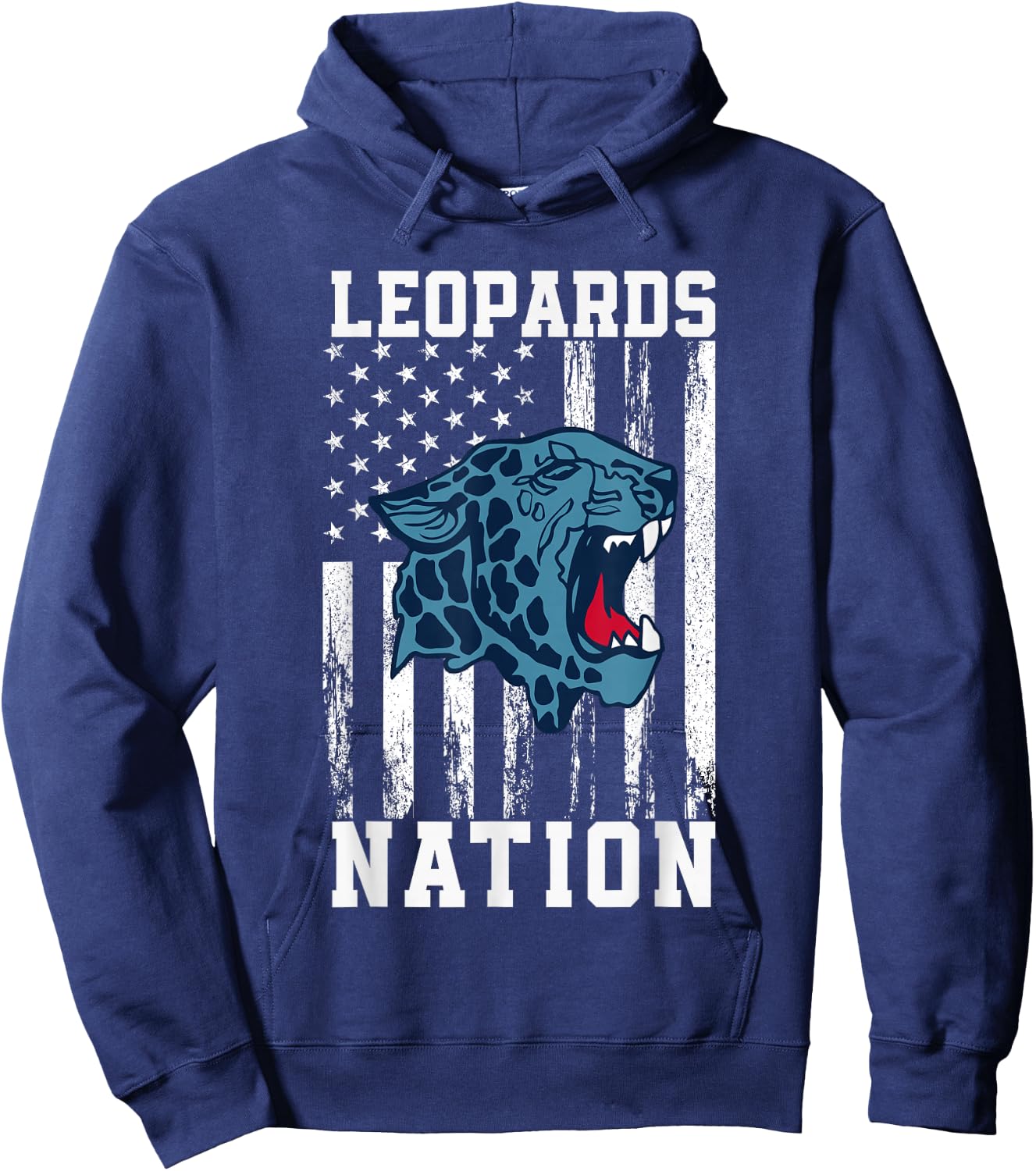 Louisville Leopards Logo Nation HS Hoodie - Hoodie | Navy