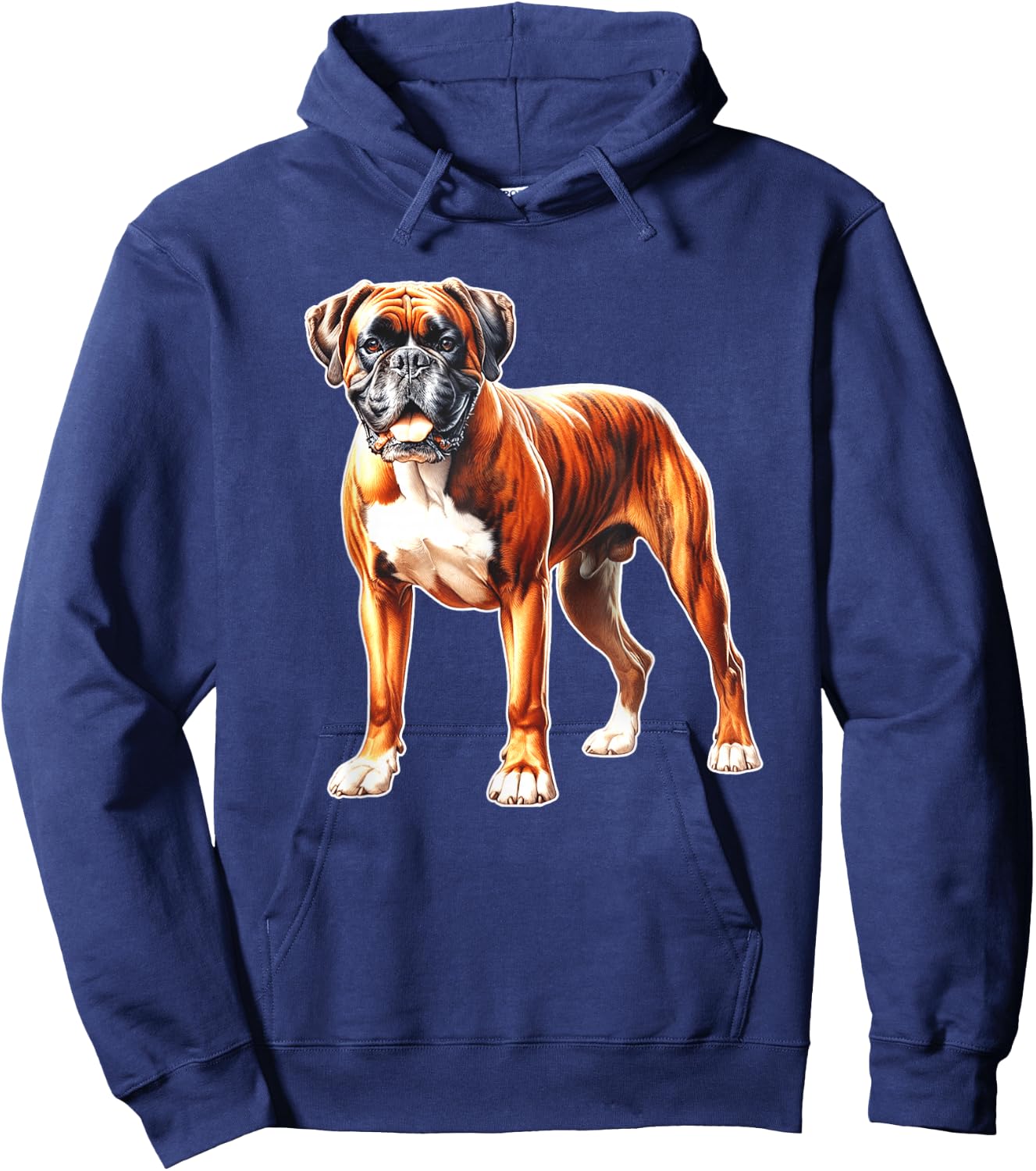 Boxer Bullmastiff Dog Hoodie - Hoodie | Navy