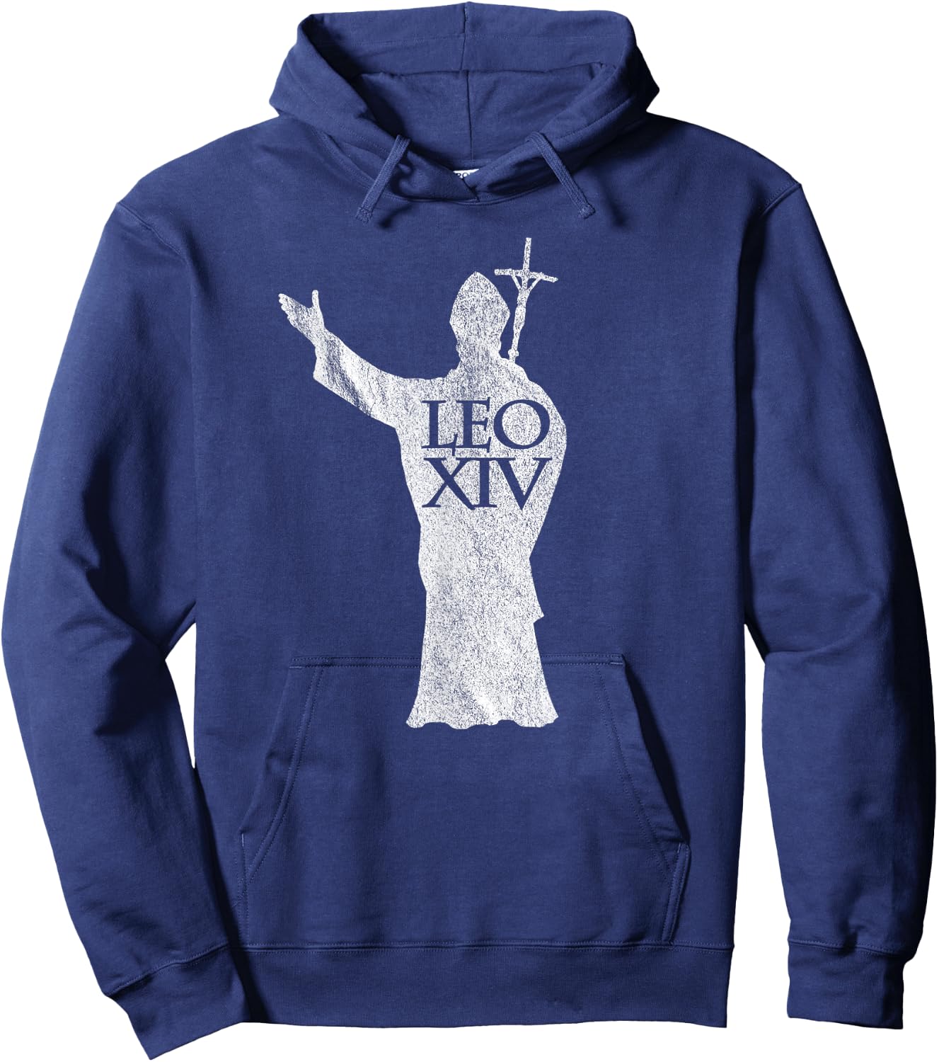 Pope Leo XIV Hoodie - Hoodie | Navy