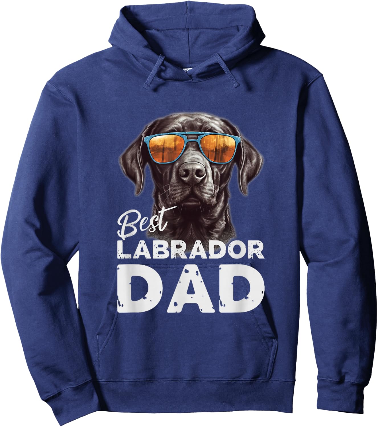 Herren bester Labrador Hundepapa Geschenke für Hundehalter Hoodie - Hoodie | Navy