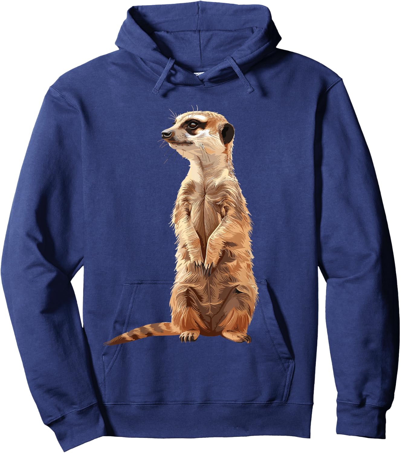 Meerkat , black Hoodie - Hoodie | Navy