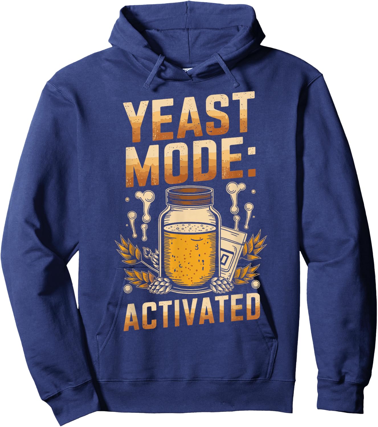 Vintage Baking Funny Brewer Humor Hoodie - Hoodie | Navy