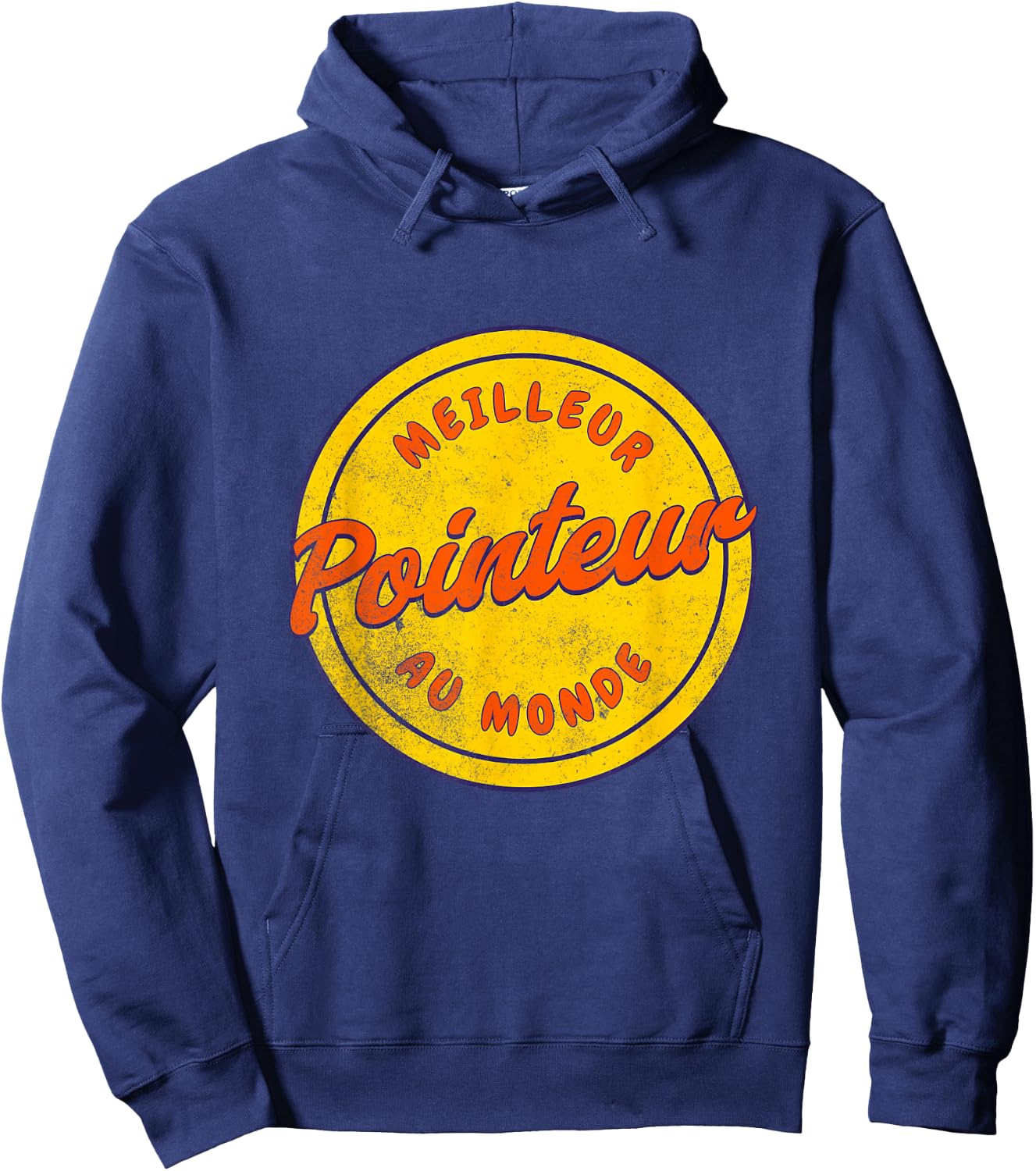 Humour Pétanque Idée-cadeau Pointeur Joueur de Pétanque Hoodie - Hoodie | Navy