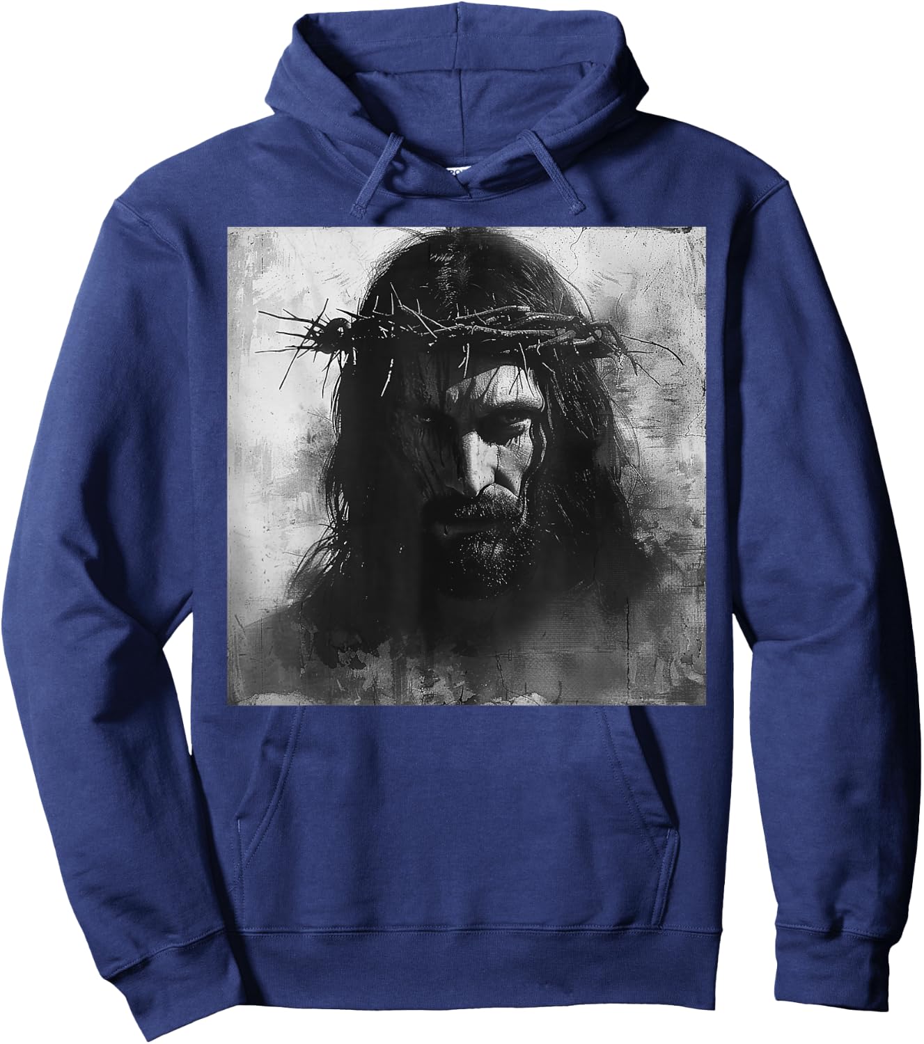 Jesus, Christianity, Church, Christ, Jesus , Black, S Hoodie - Hoodie | Navy