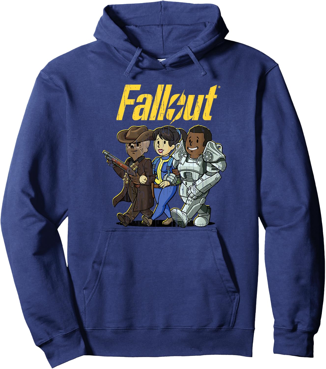 Fallout - Auf einem Spaziergang , blue Hoodie - Hoodie | Navy
