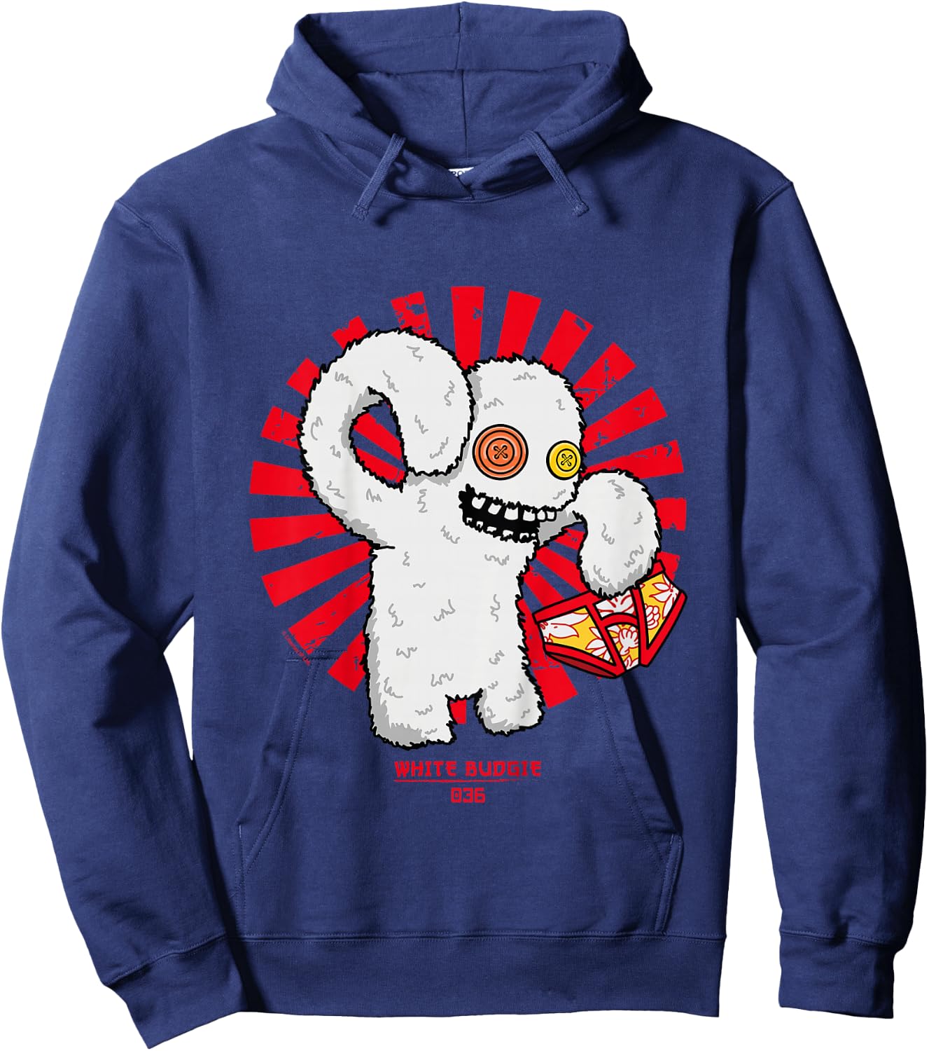 Fuggler Boombox Sketchy Squirrel Kids Hoodie - Hoodie | Navy