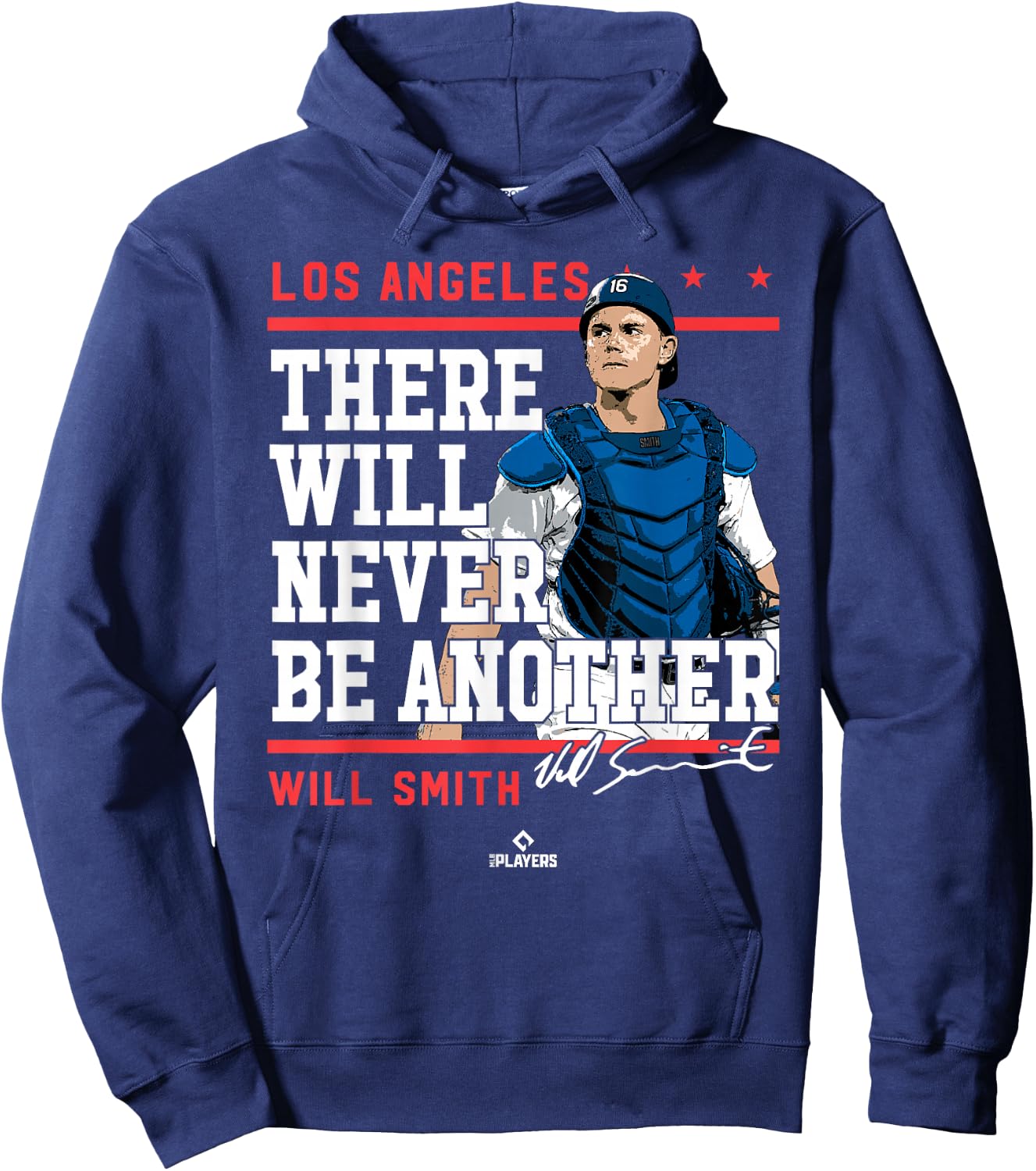 Never Be Another Will Smith Los Angeles MLBPA Hoodie - Hoodie | Navy