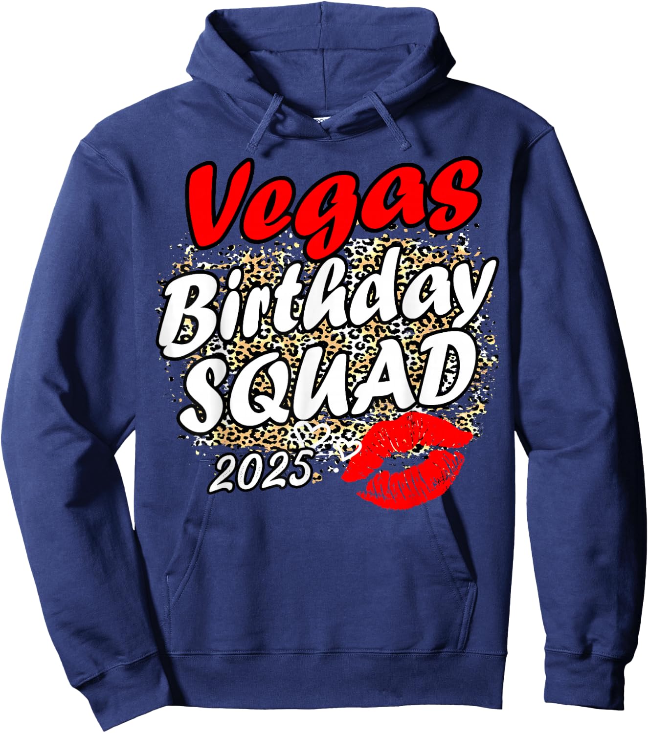 Las Vegas Girls Trip 2025 Shirts Crew Vegas Birthday Squad Hoodie - Hoodie | Navy