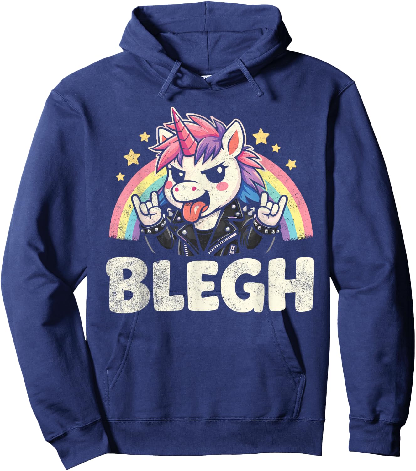 Blegh Hoodie - Hoodie | Navy