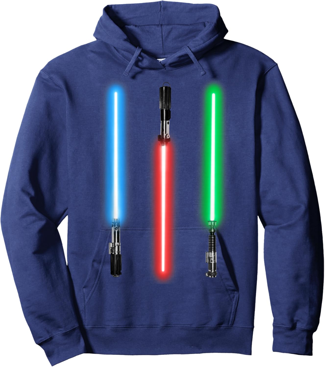 Star Wars Lightsaber Line-Up Photoreal Graphic Hoodie - Hoodie | Navy