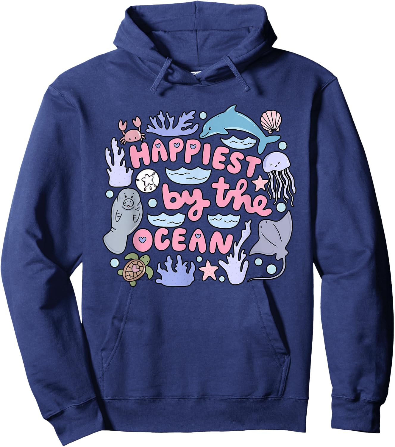 Funny Design Hoodie - Hoodie | Navy